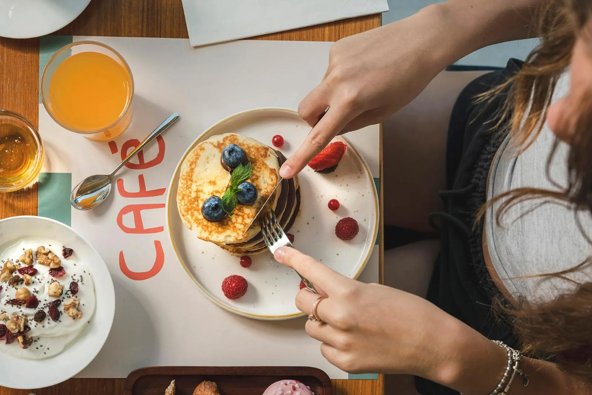 Breakfast in Hotel Aria