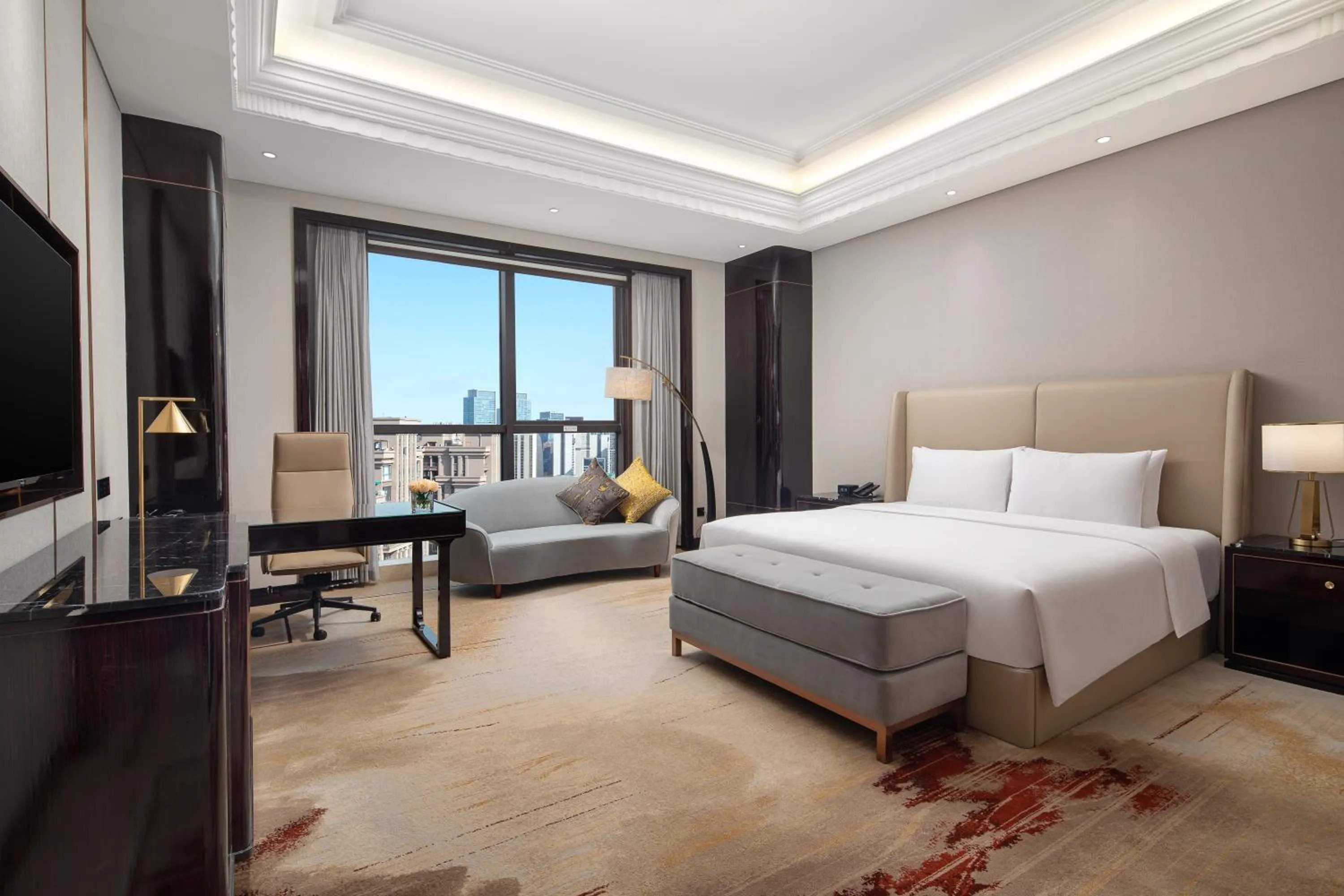 Bedroom, Bed in Crowne Plaza Chengdu Tianfu New Area by IHG