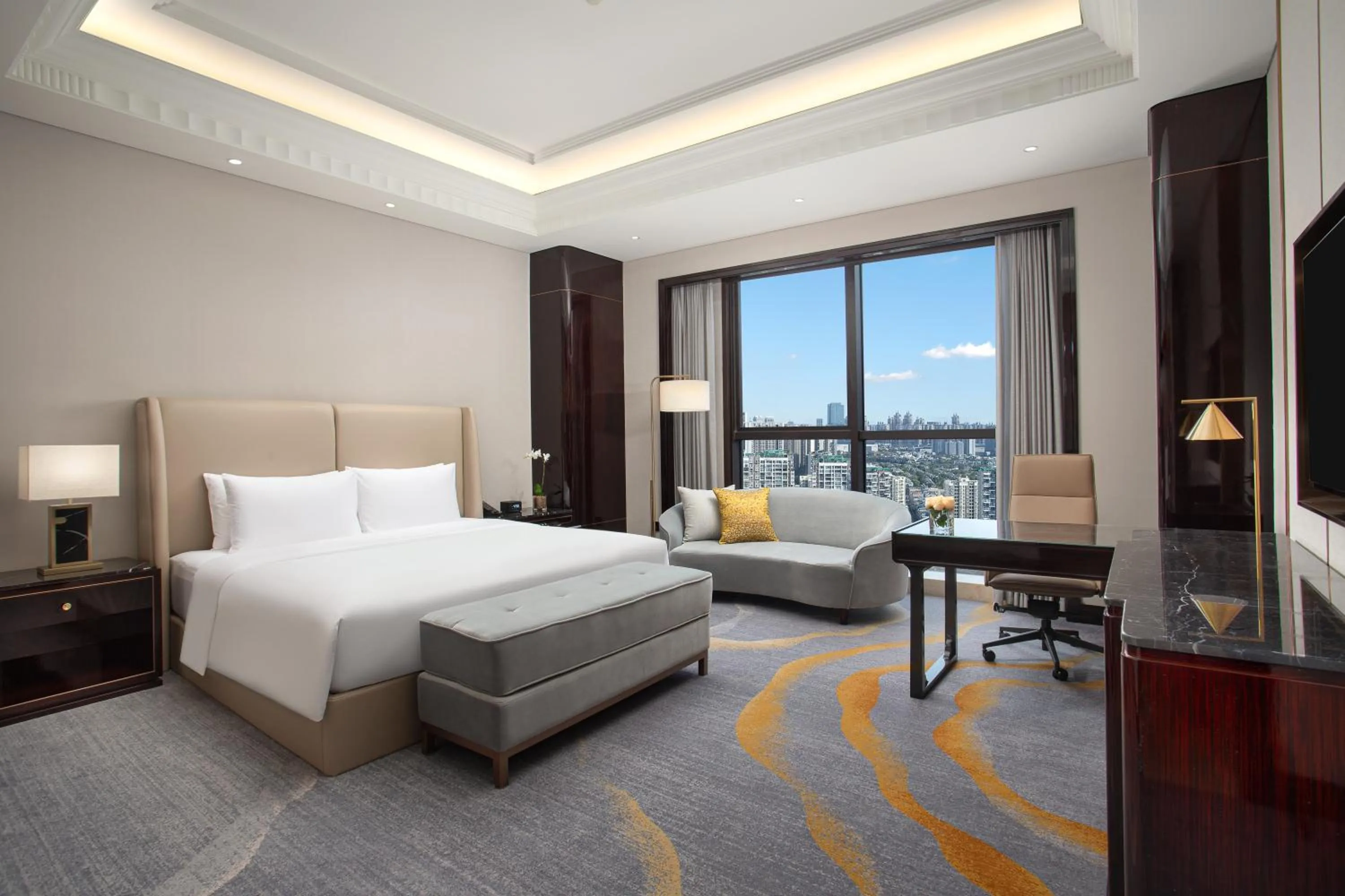 Bedroom, Bed in Crowne Plaza Chengdu Tianfu New Area by IHG