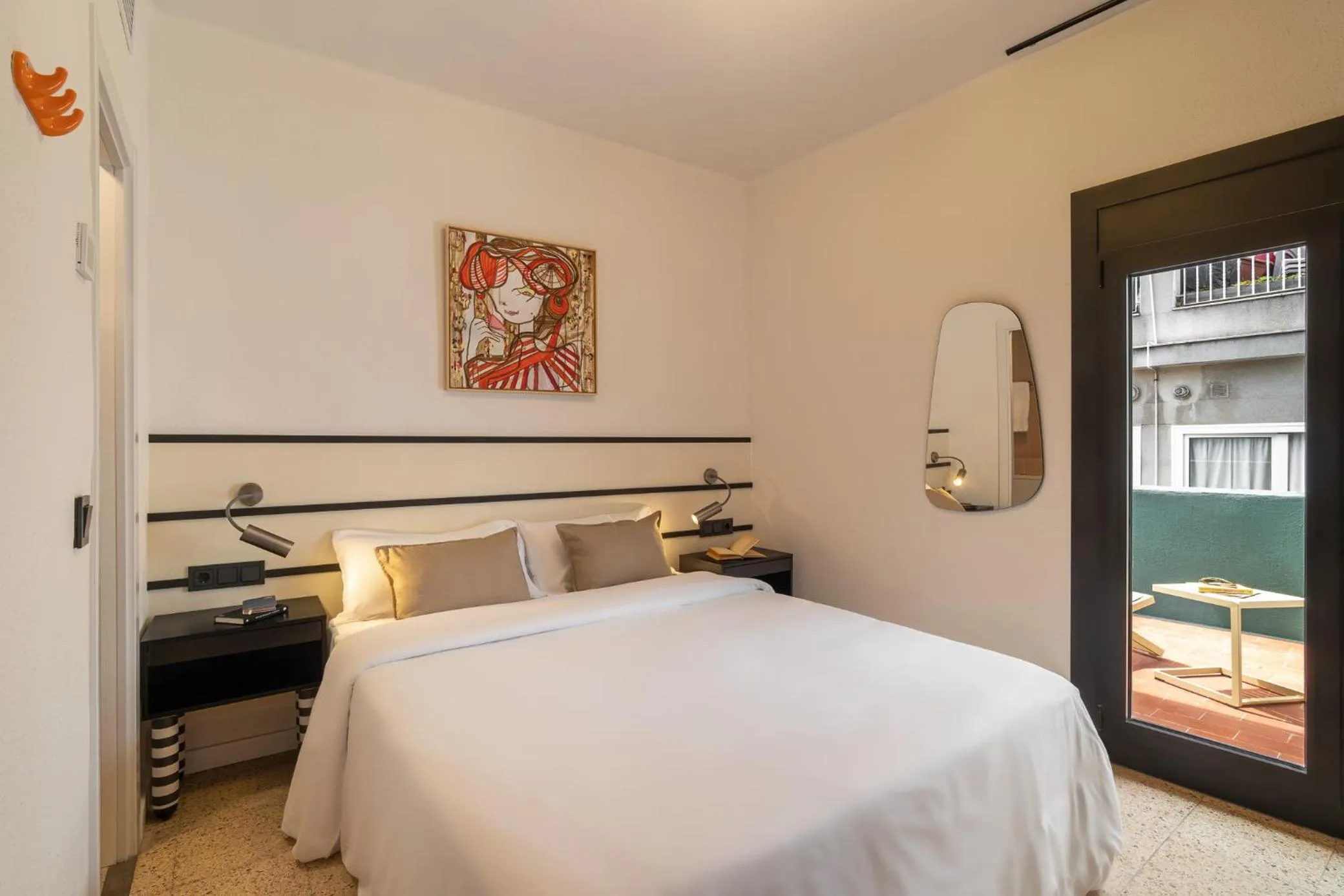 Bedroom, Bed in Hotel Robson - Smart Hotel