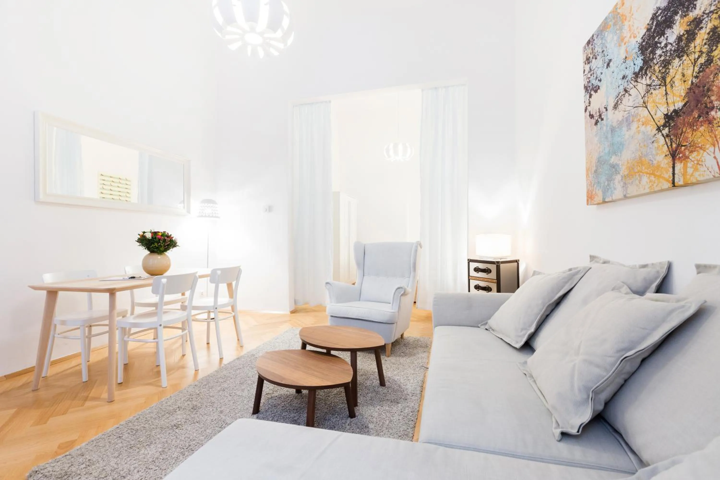 Living room in HeyMi Apartments Oper