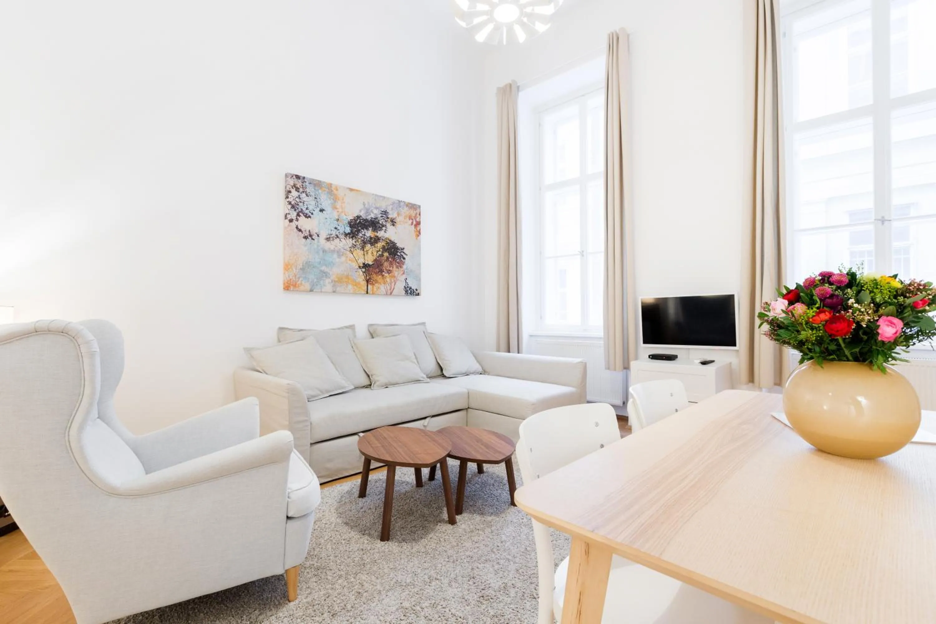 Living room in HeyMi Apartments Oper