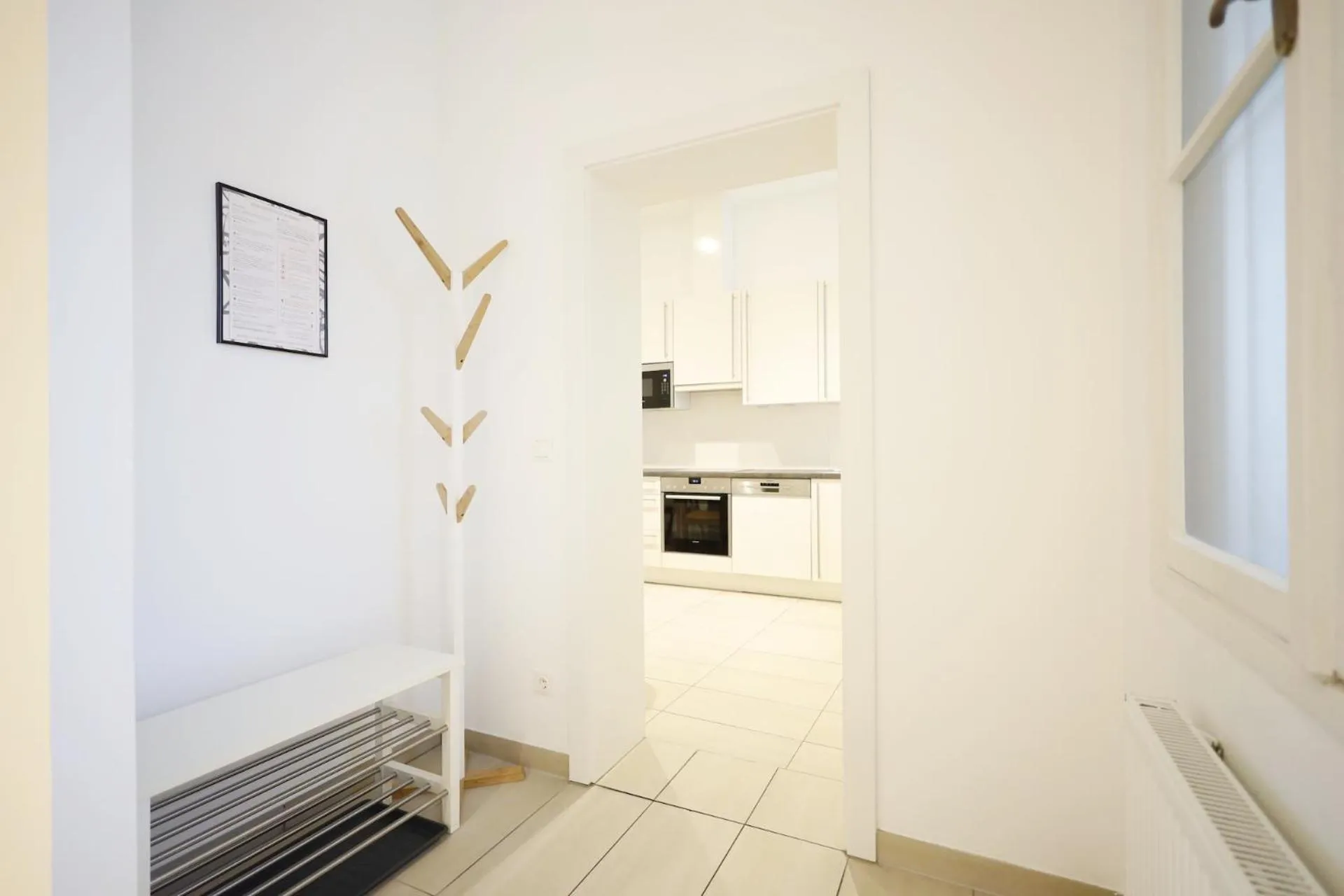 kitchen in HeyMi Apartments Oper