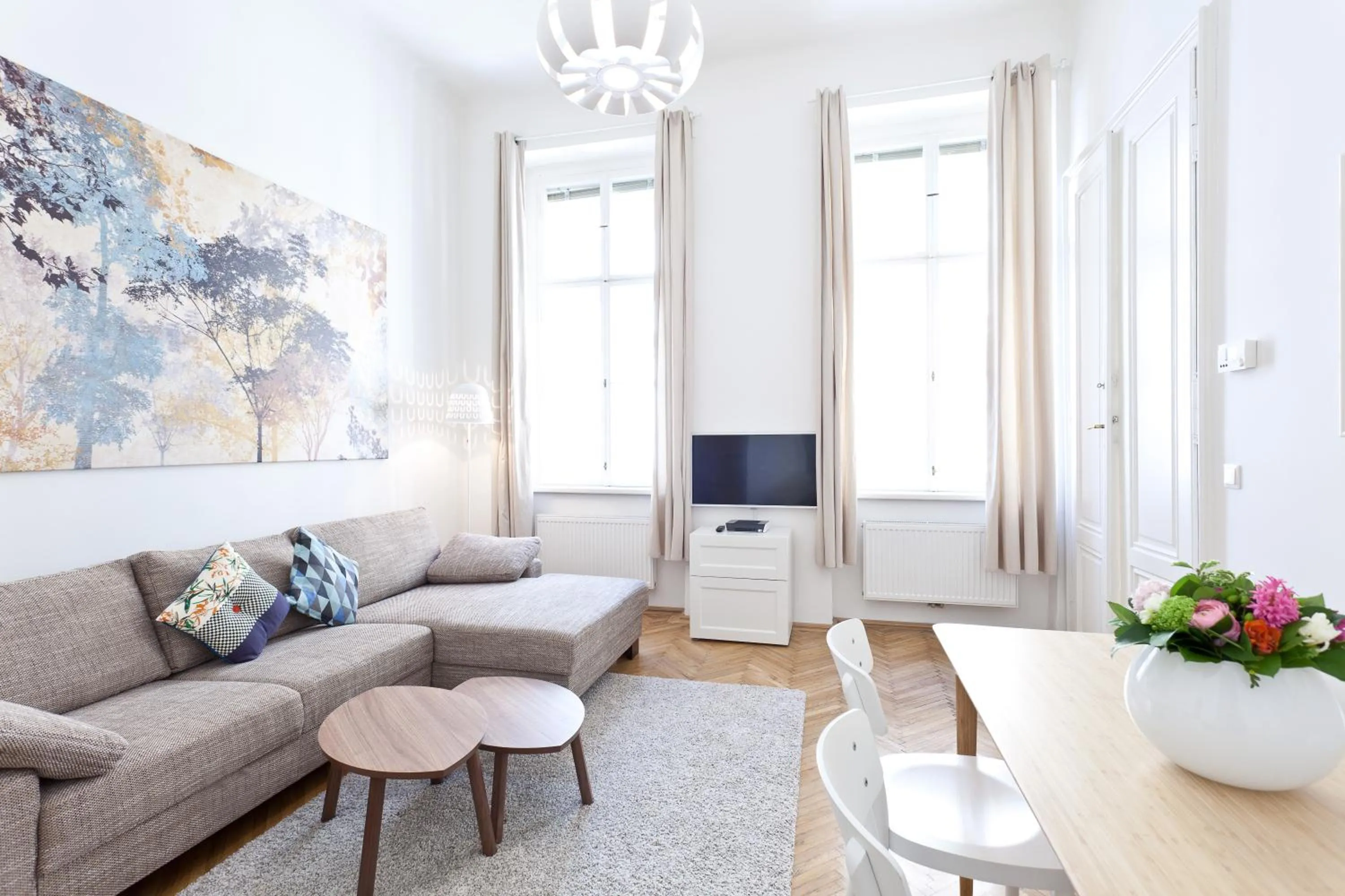Living room in HeyMi Apartments Oper