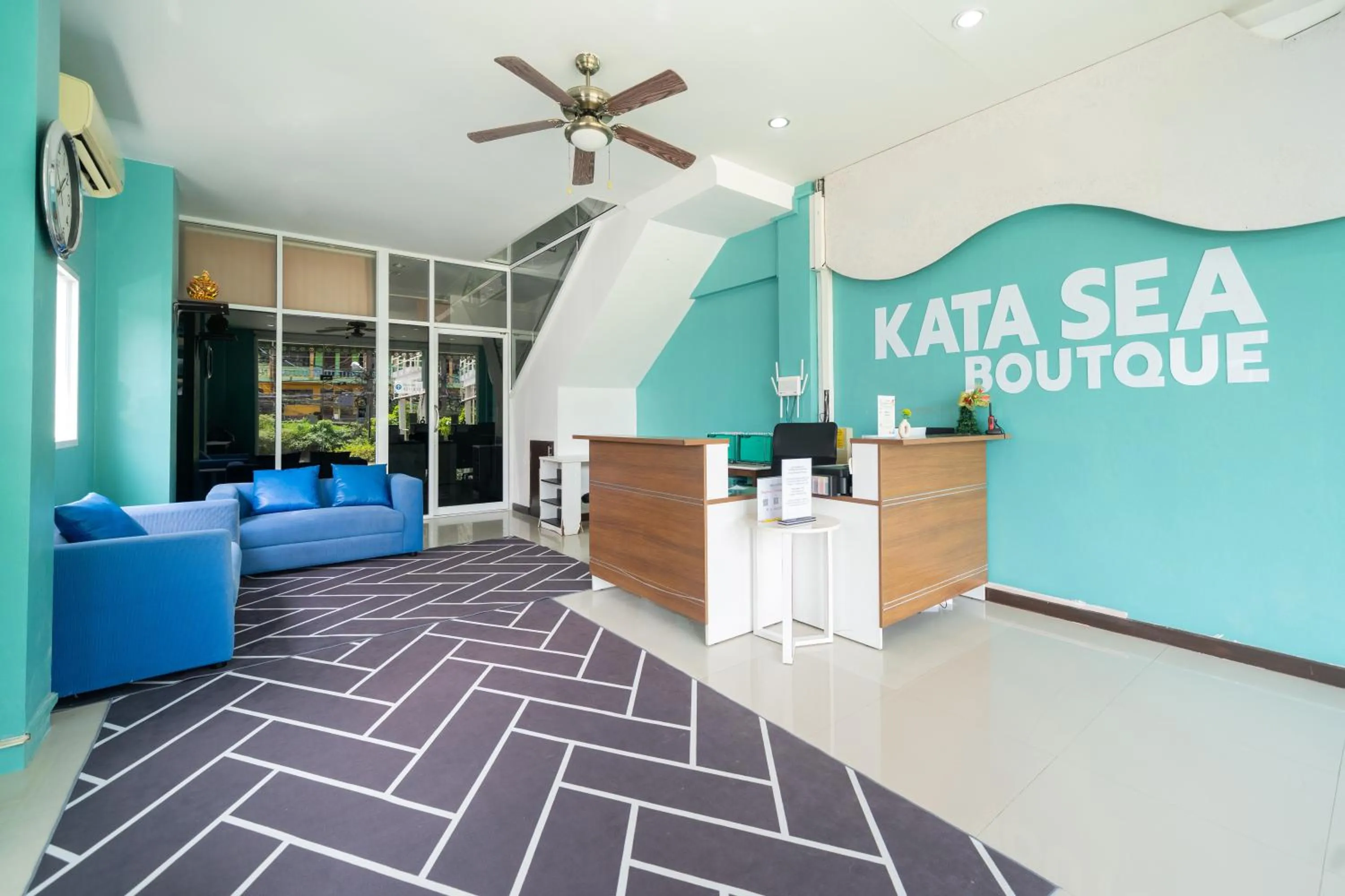 Property logo or sign in Kata Sea Boutique