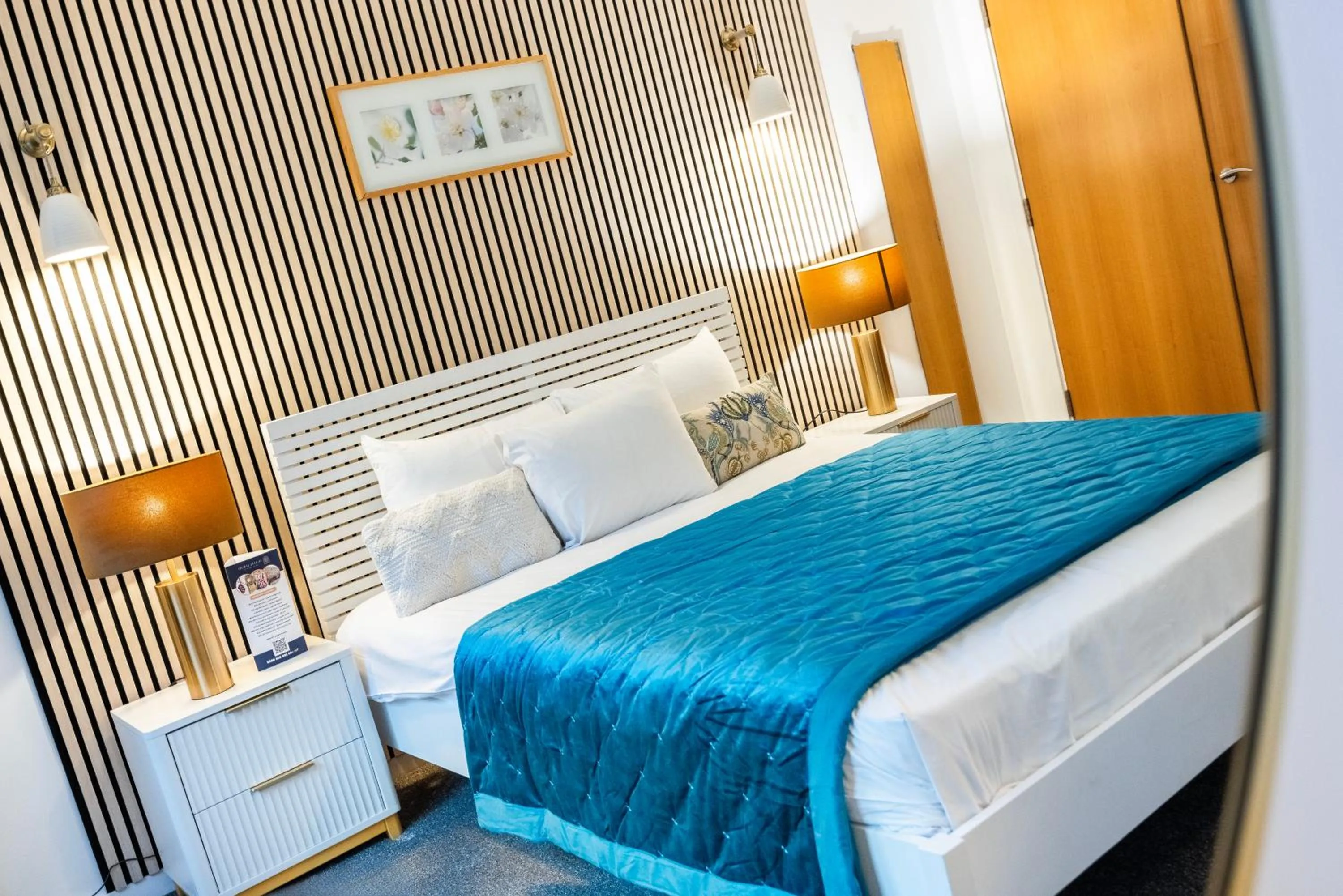 Bedroom, Bed in Austin David Apartments ExCeL