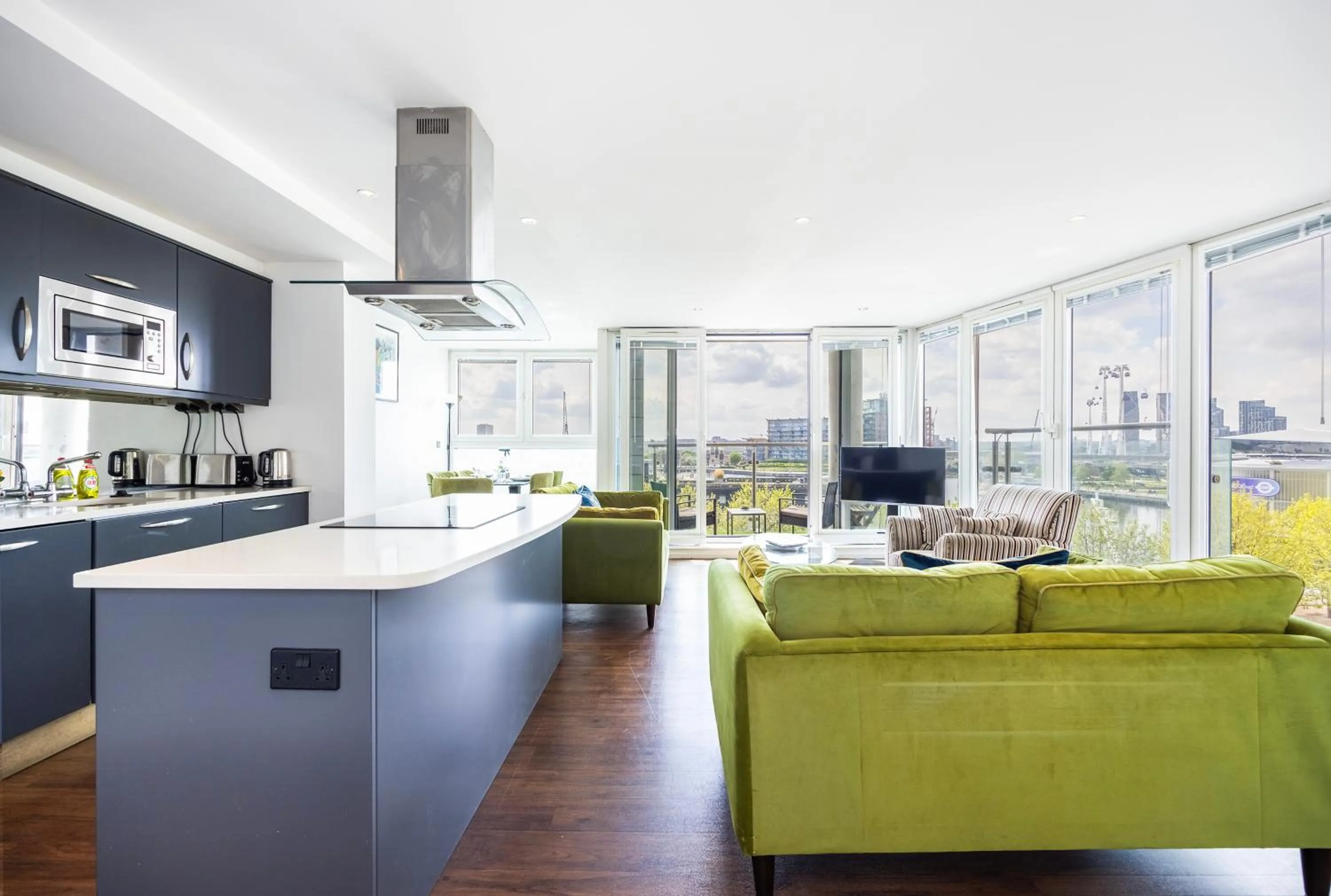 Living room in Austin David Apartments ExCeL