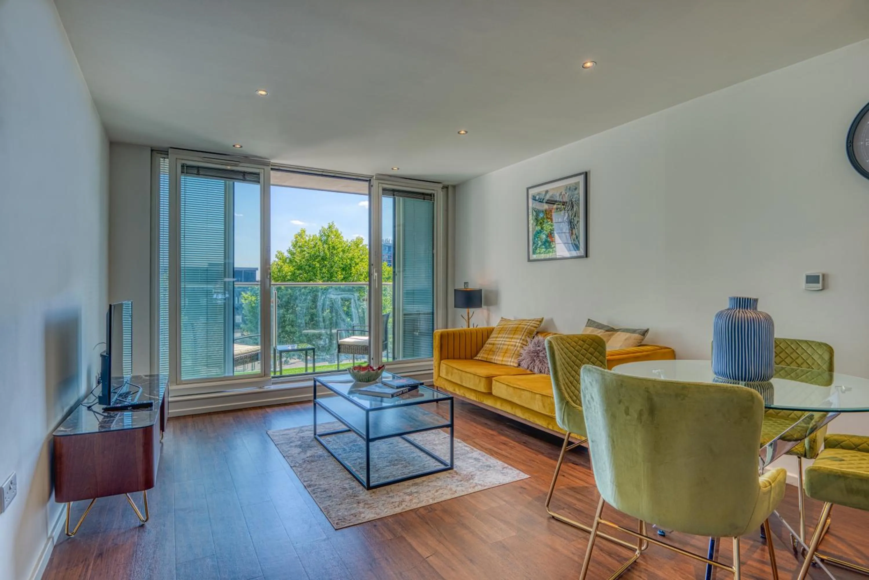 Living room in Austin David Apartments ExCeL