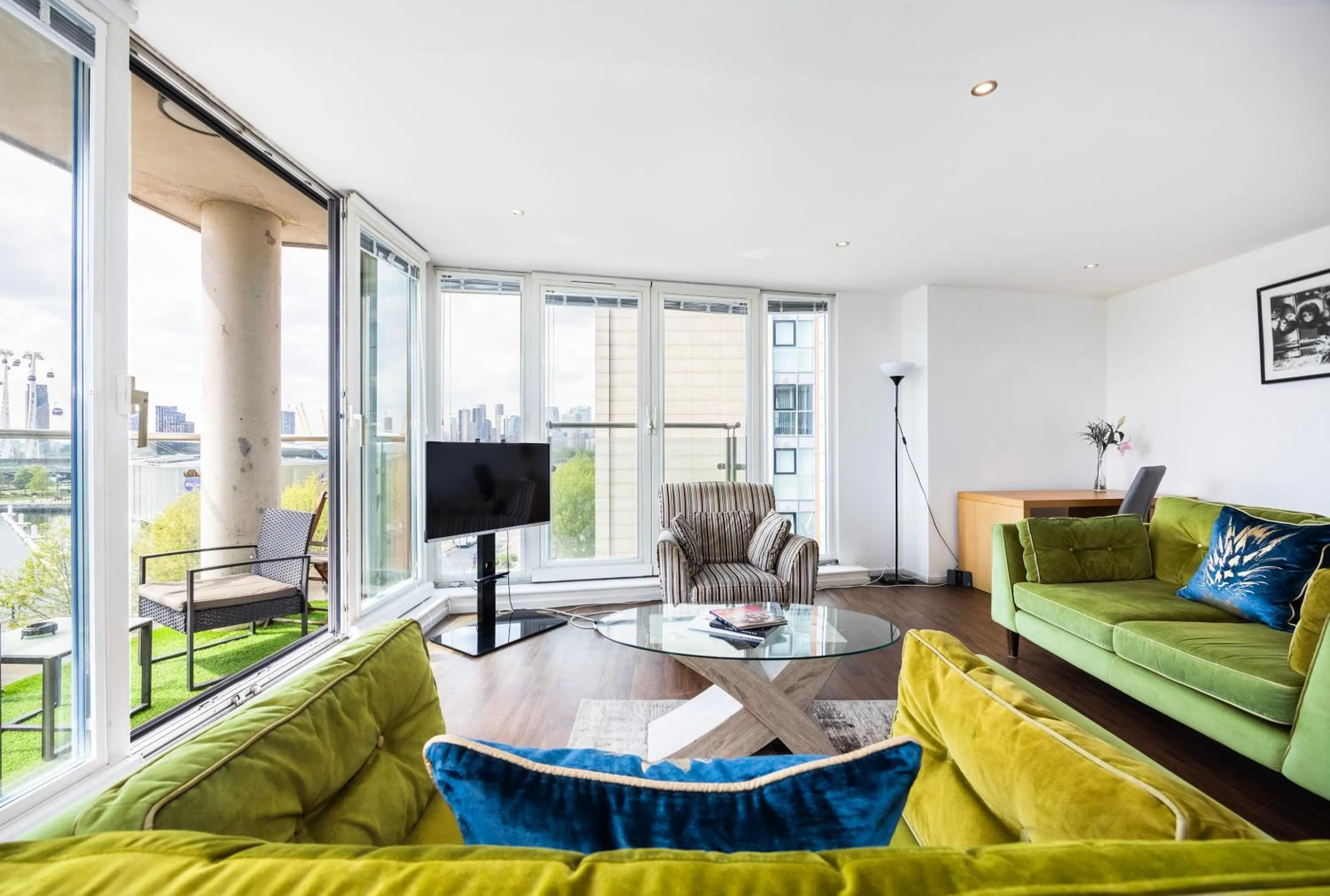 Living room in Austin David Apartments ExCeL