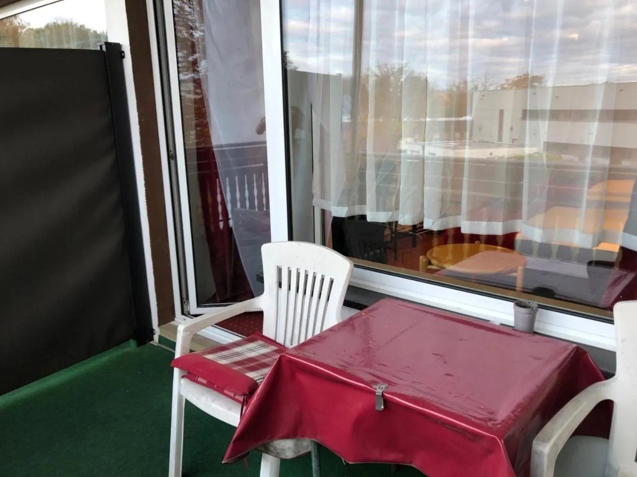 Balcony/Terrace in Hotel Saarland Lebach