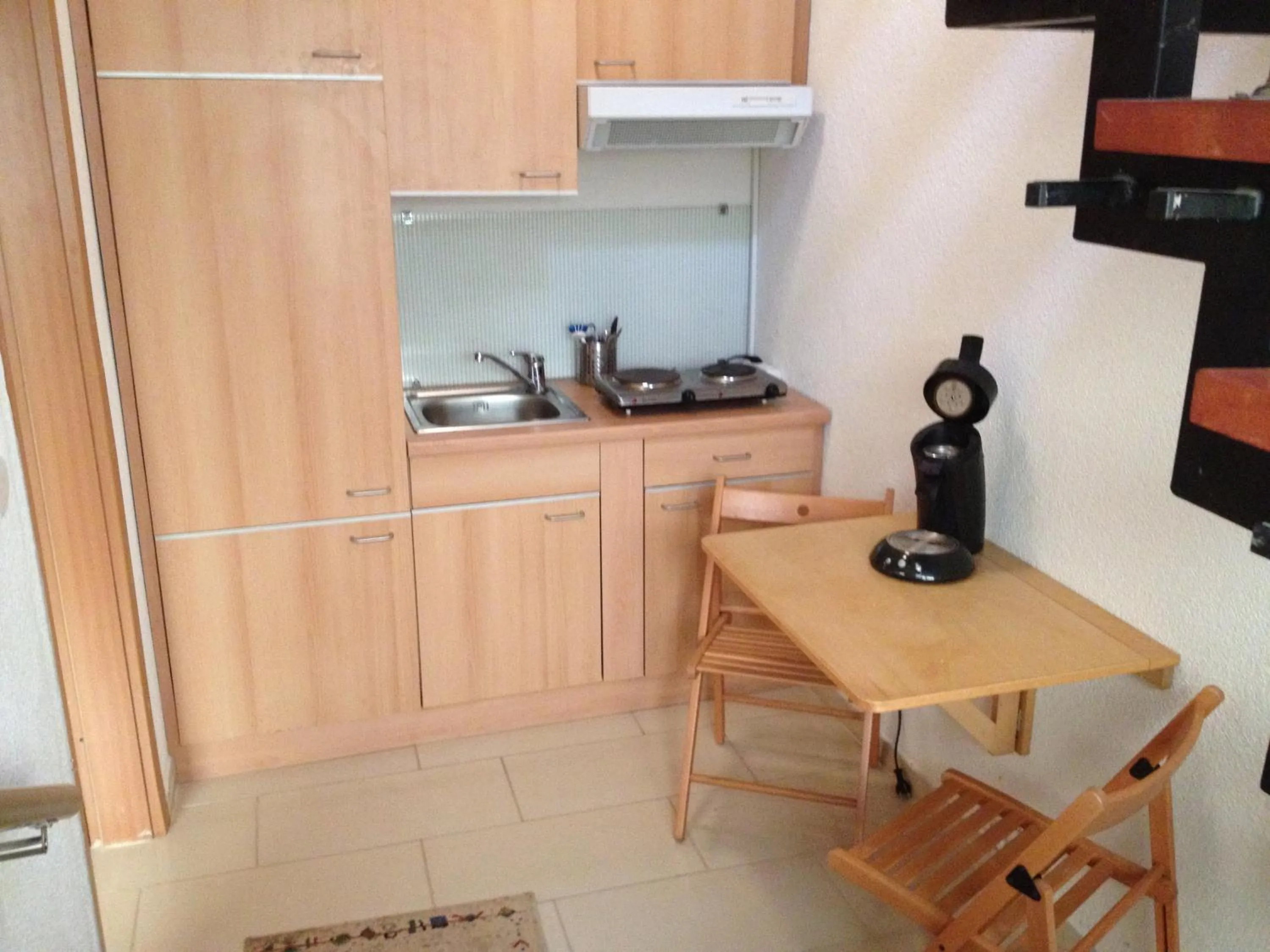 Kitchen or kitchenette in Hotel Saarland Lebach