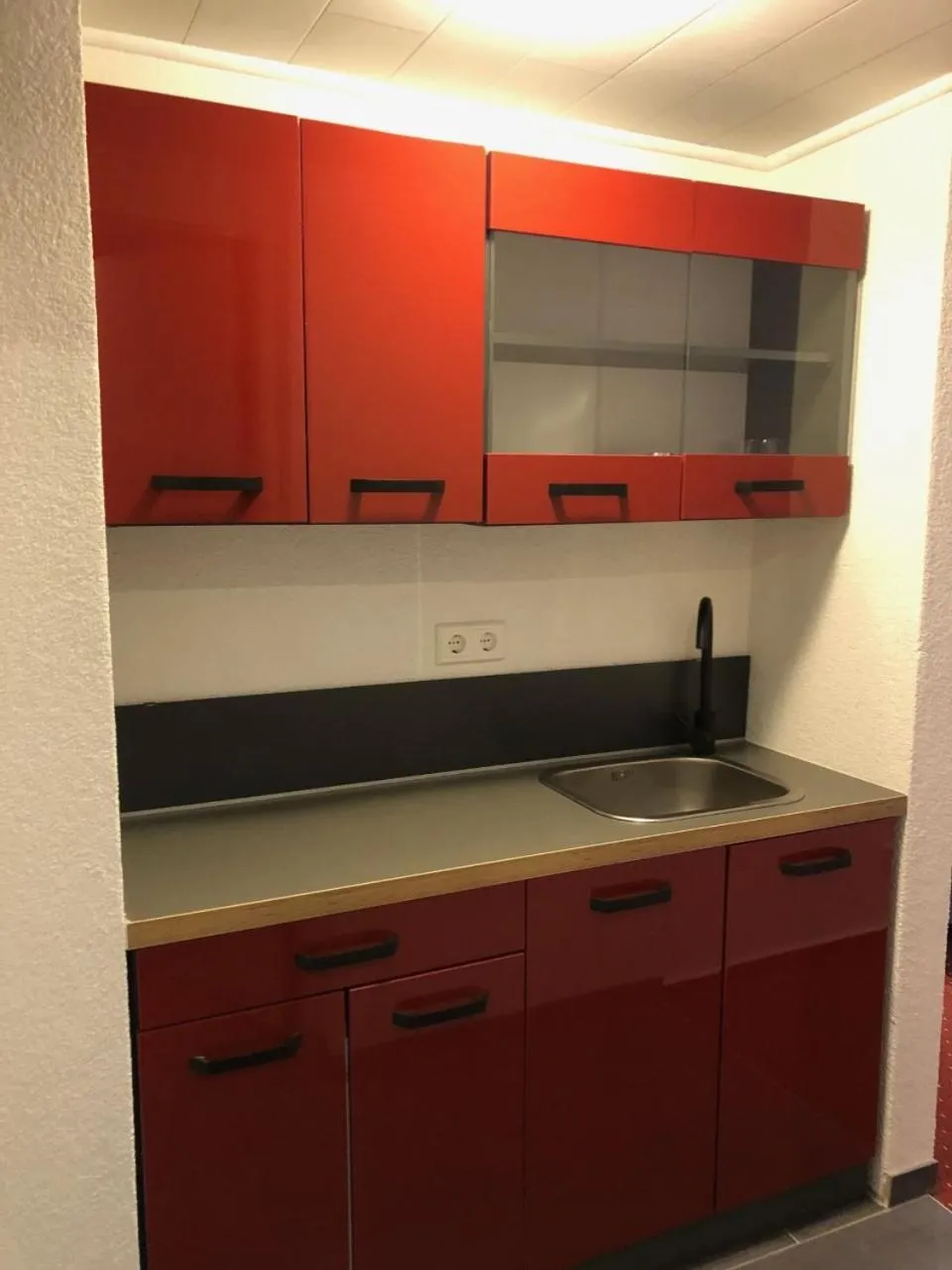 Kitchen or kitchenette in Hotel Saarland Lebach