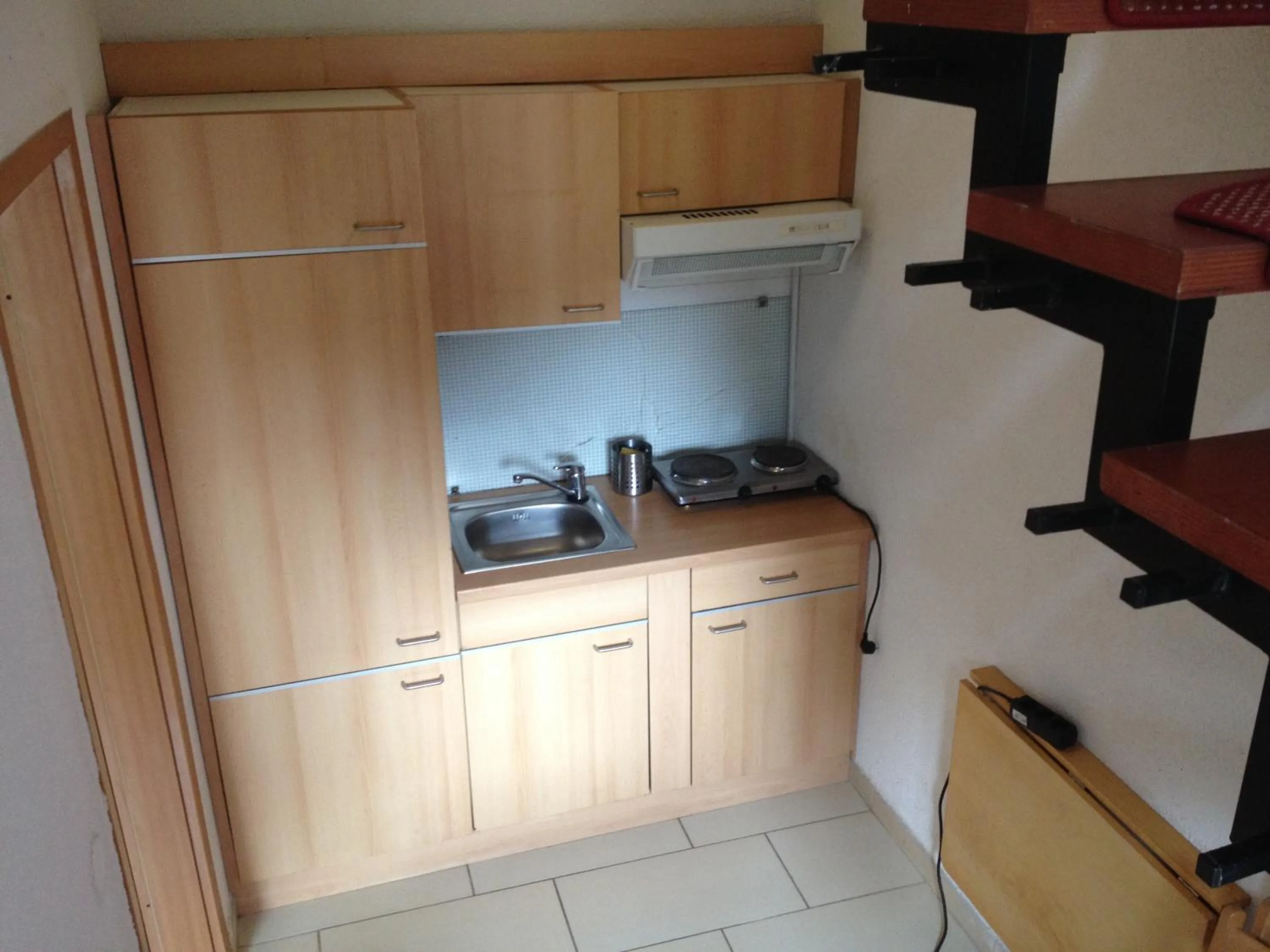 Kitchen or kitchenette in Hotel Saarland Lebach