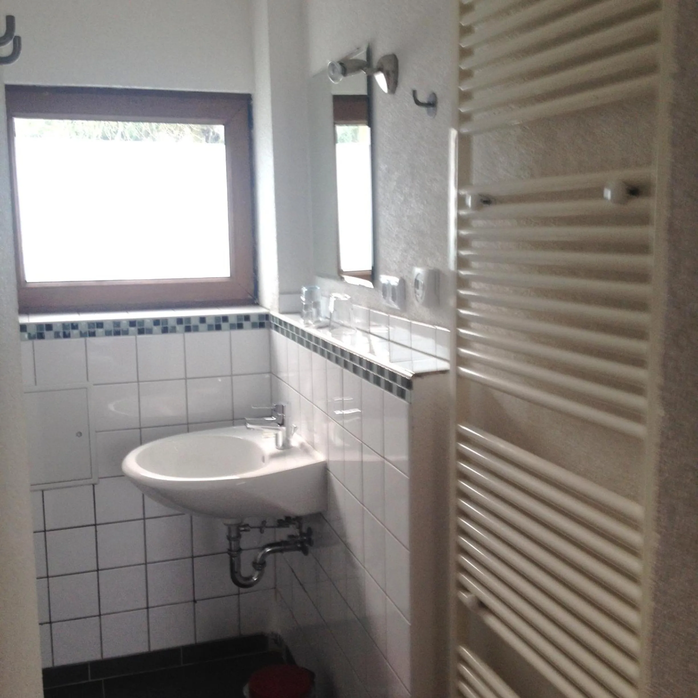 Bathroom in Hotel Saarland Lebach