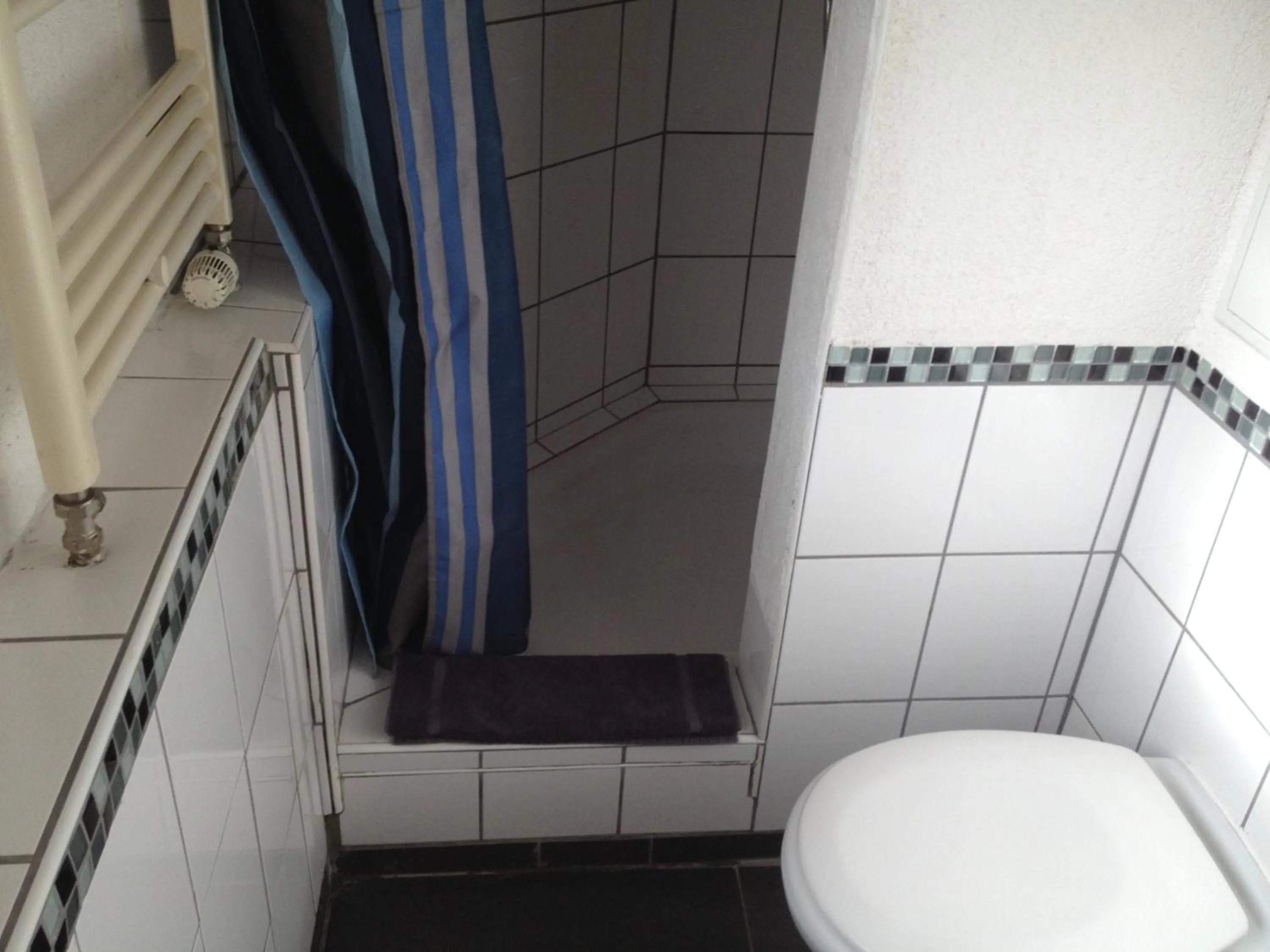 Shower in Hotel Saarland Lebach