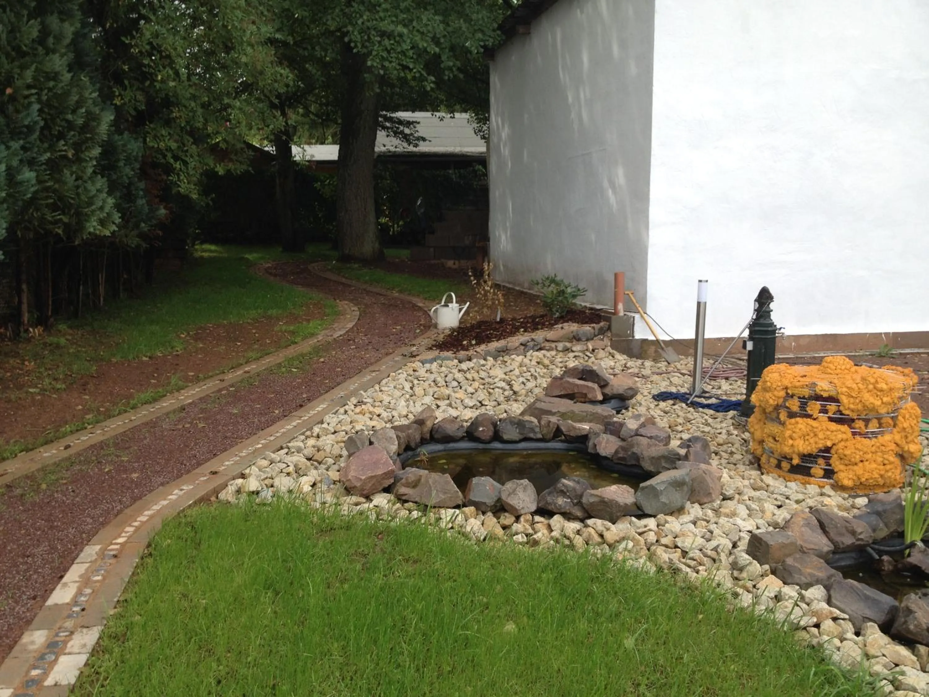 Garden in Hotel Saarland Lebach