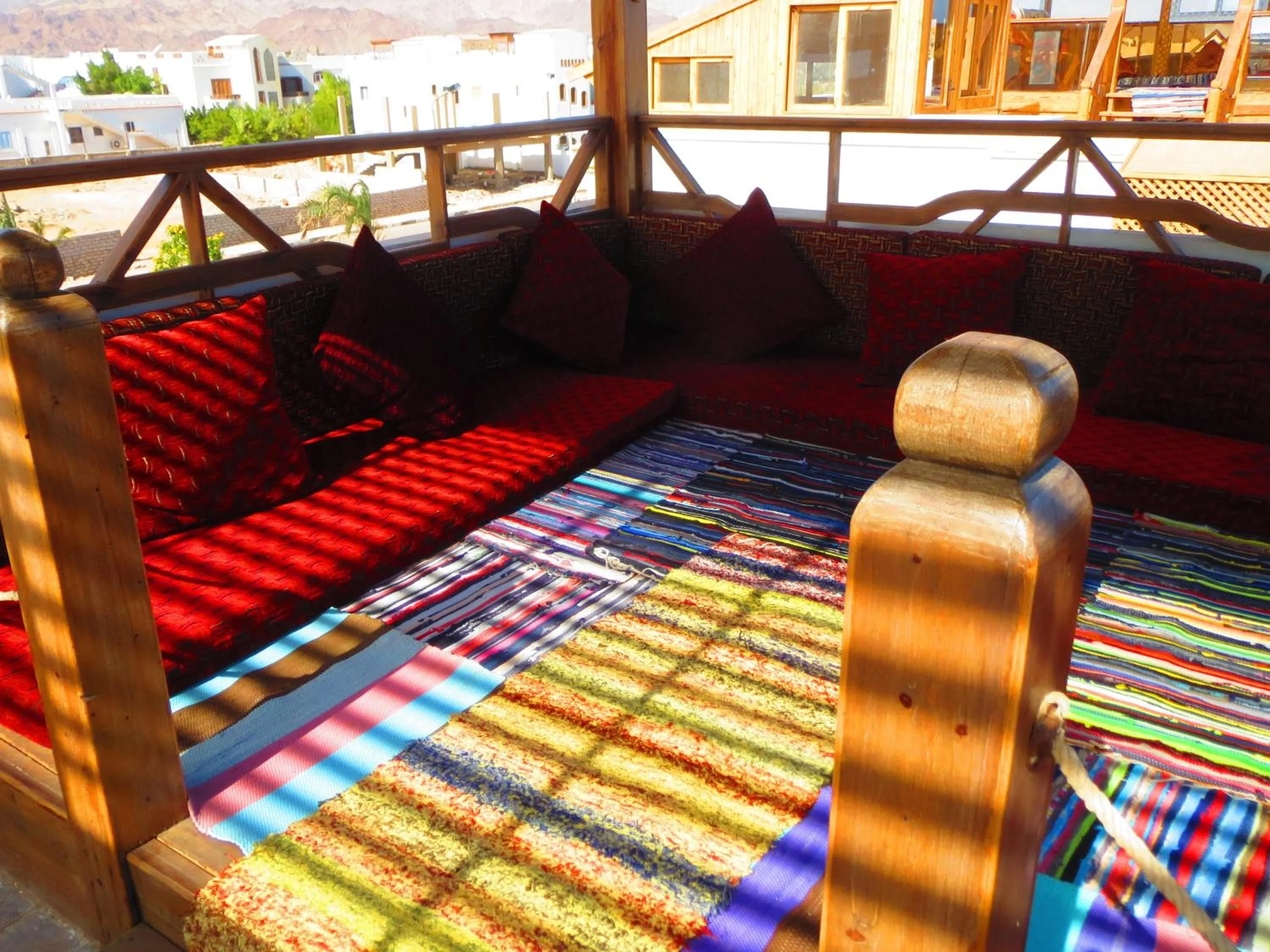 Decorative detail, Bed in Villa Boghdady Dahab