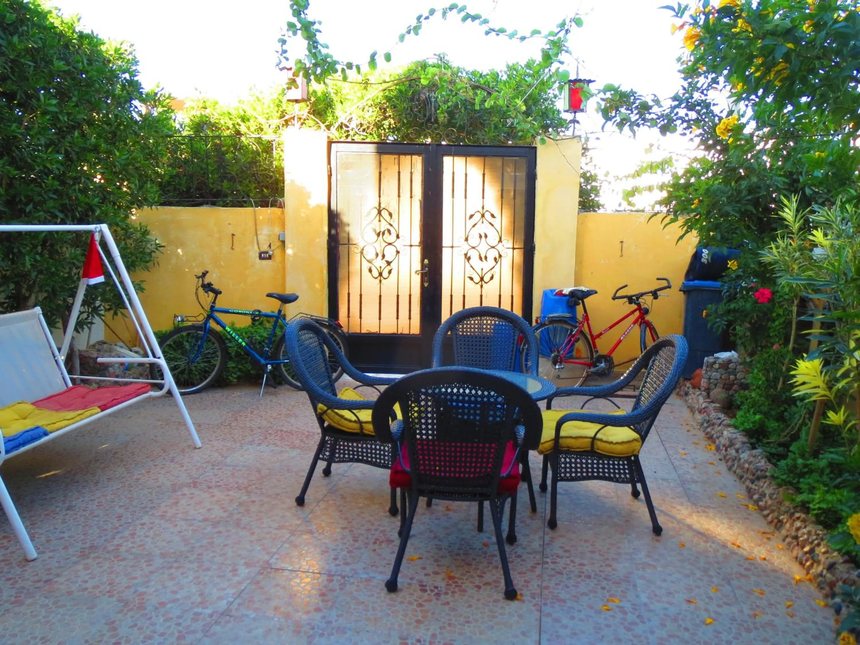 Garden view in Villa Boghdady Dahab