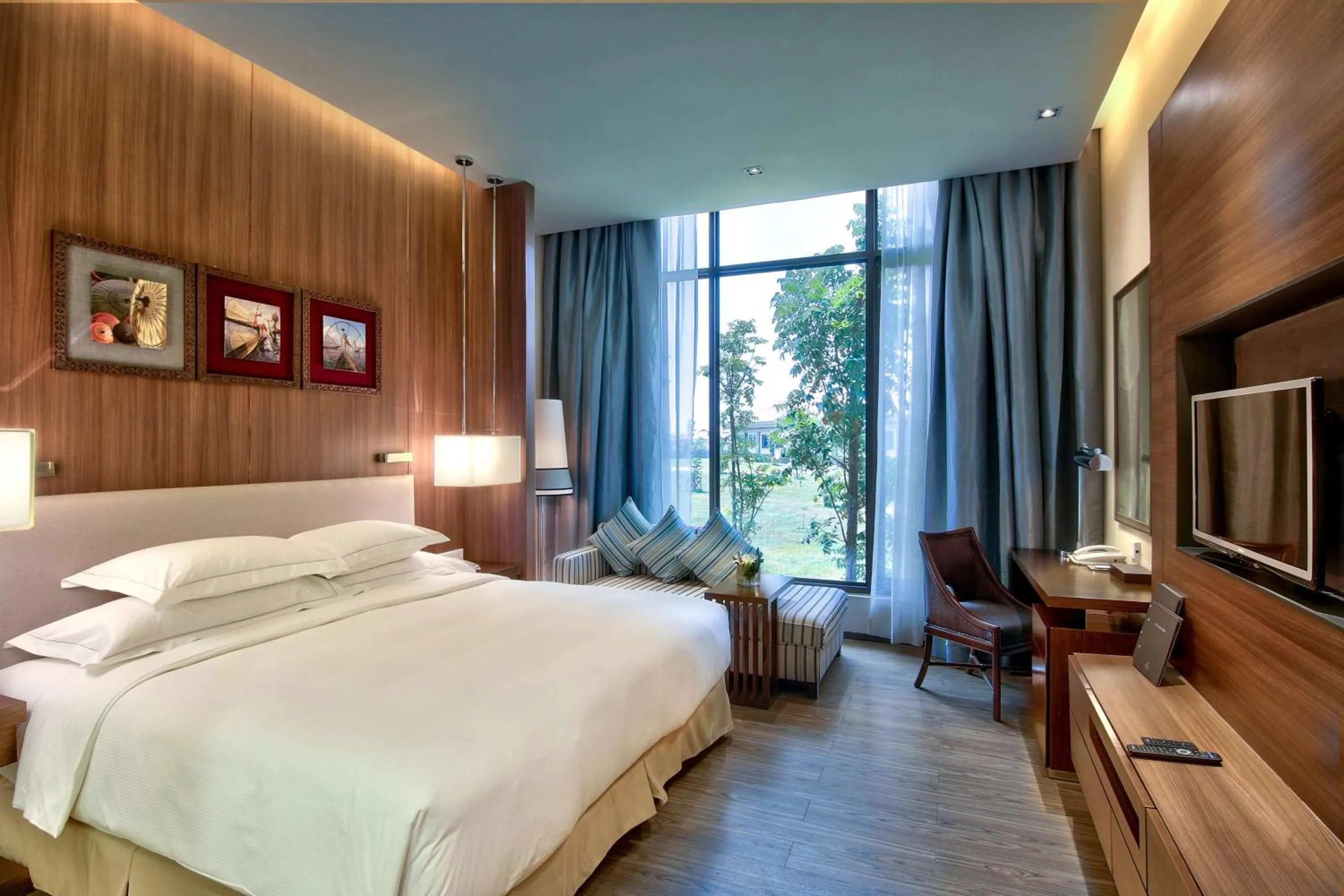 Bed in Hilton Nay Pyi Taw