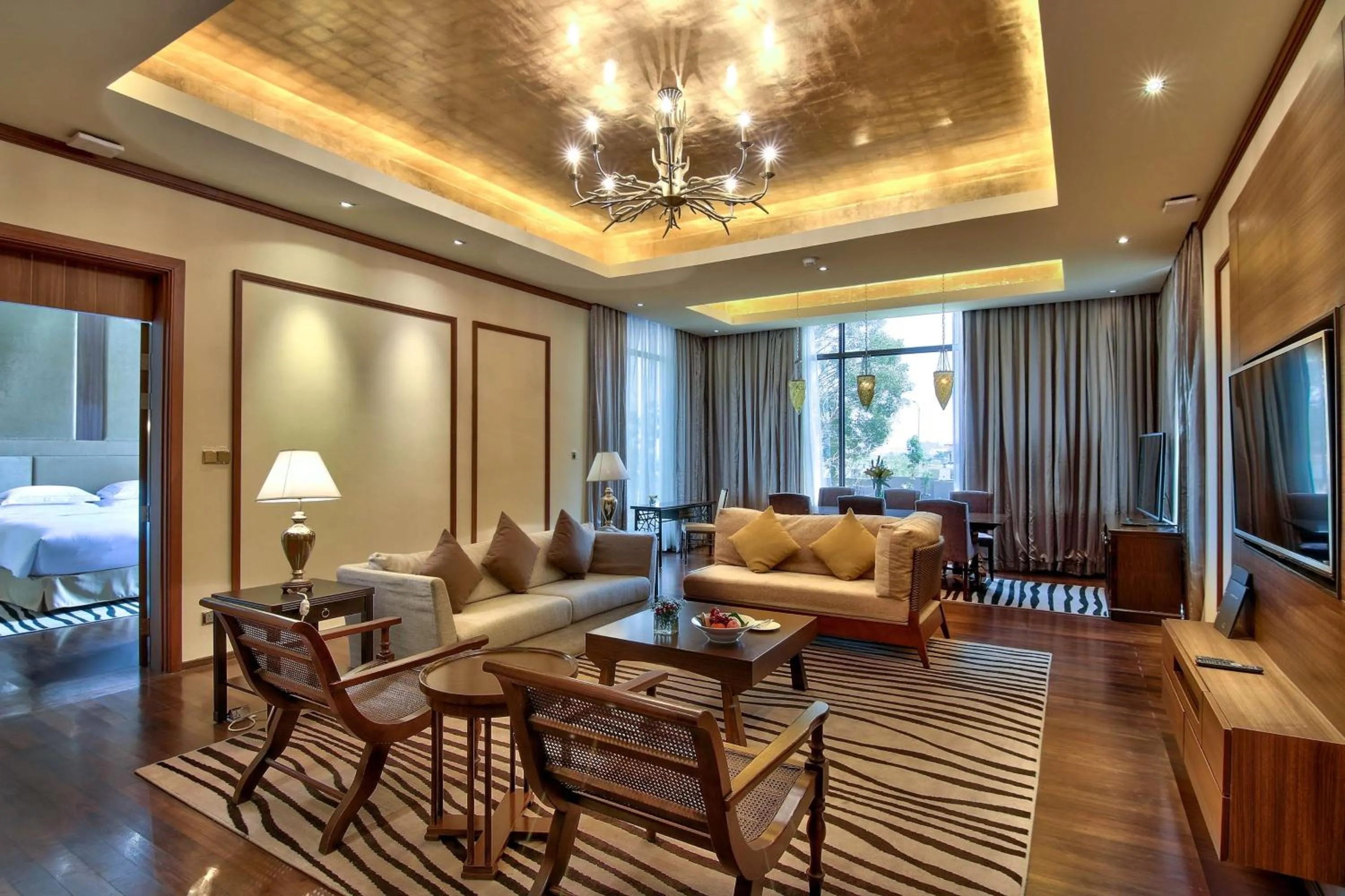 Living room in Hilton Nay Pyi Taw