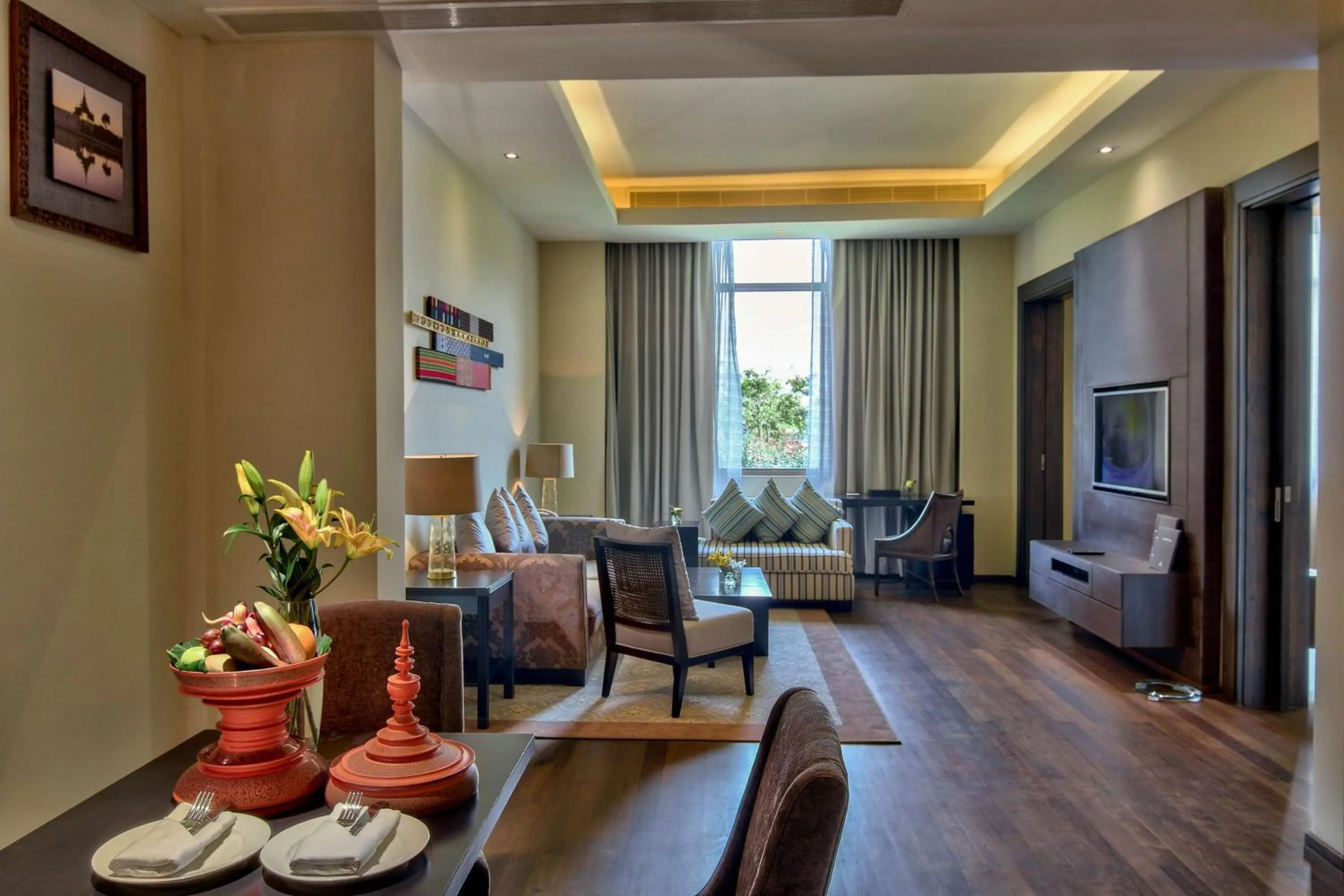Living room in Hilton Nay Pyi Taw