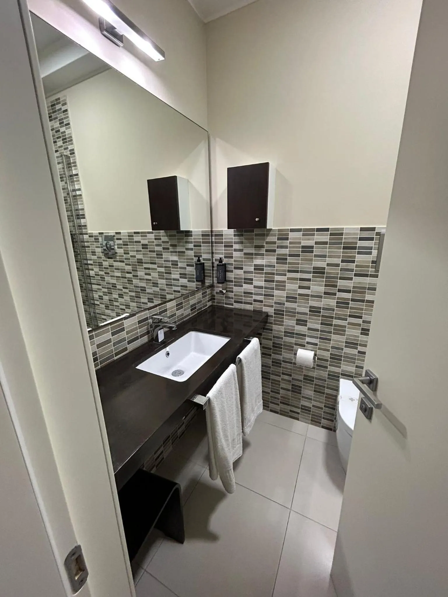 Bathroom in Hotel la Spiaggia