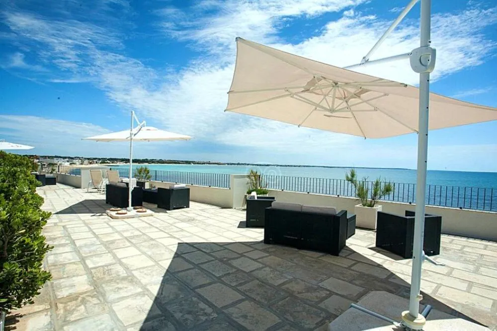 Patio in Hotel la Spiaggia