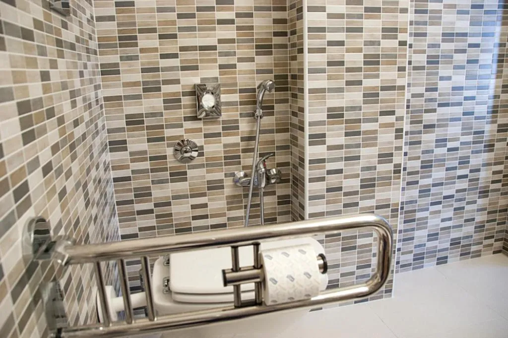 Bathroom in Hotel la Spiaggia