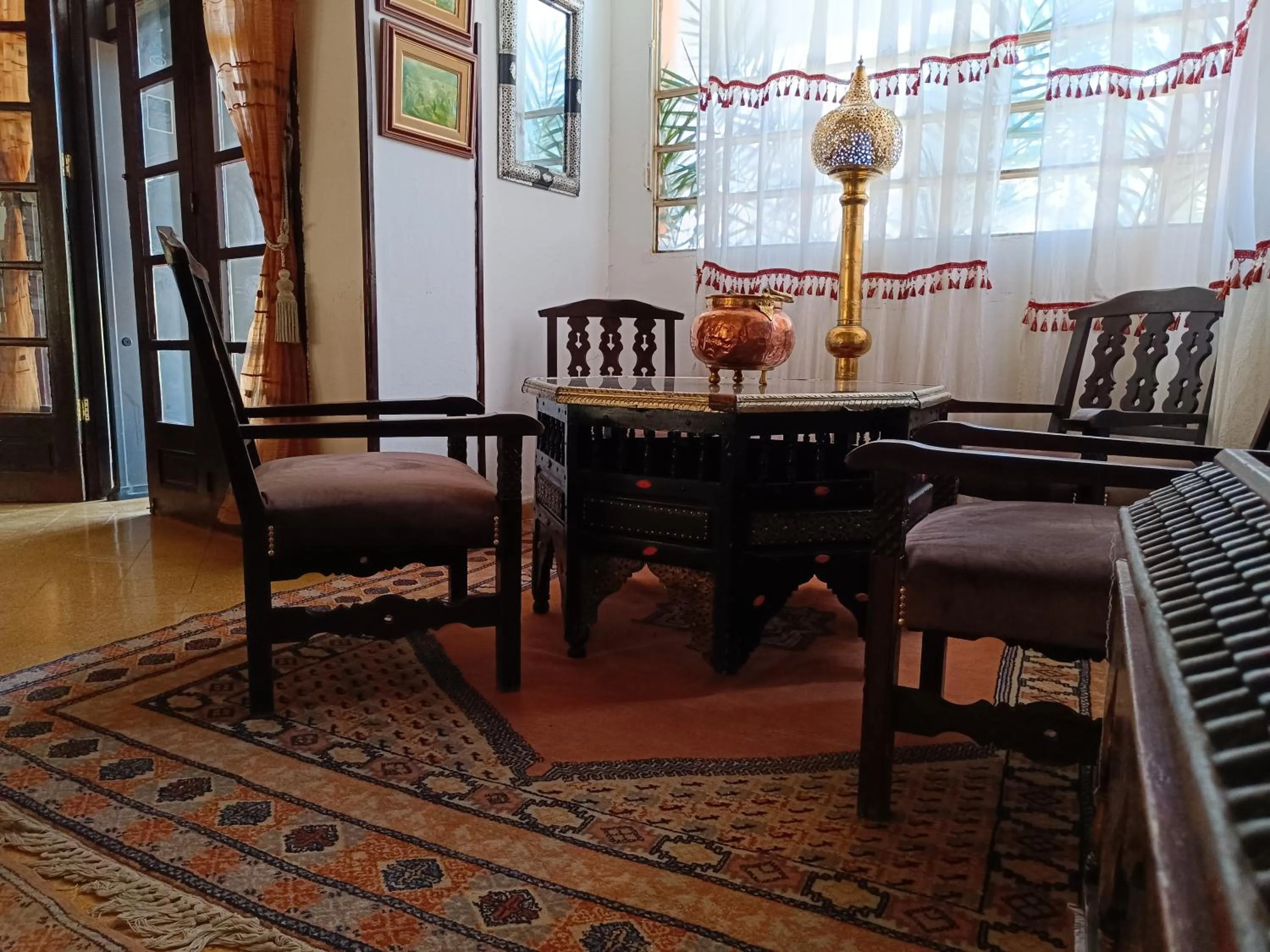 Lobby or reception in Hôtel El Ayachi