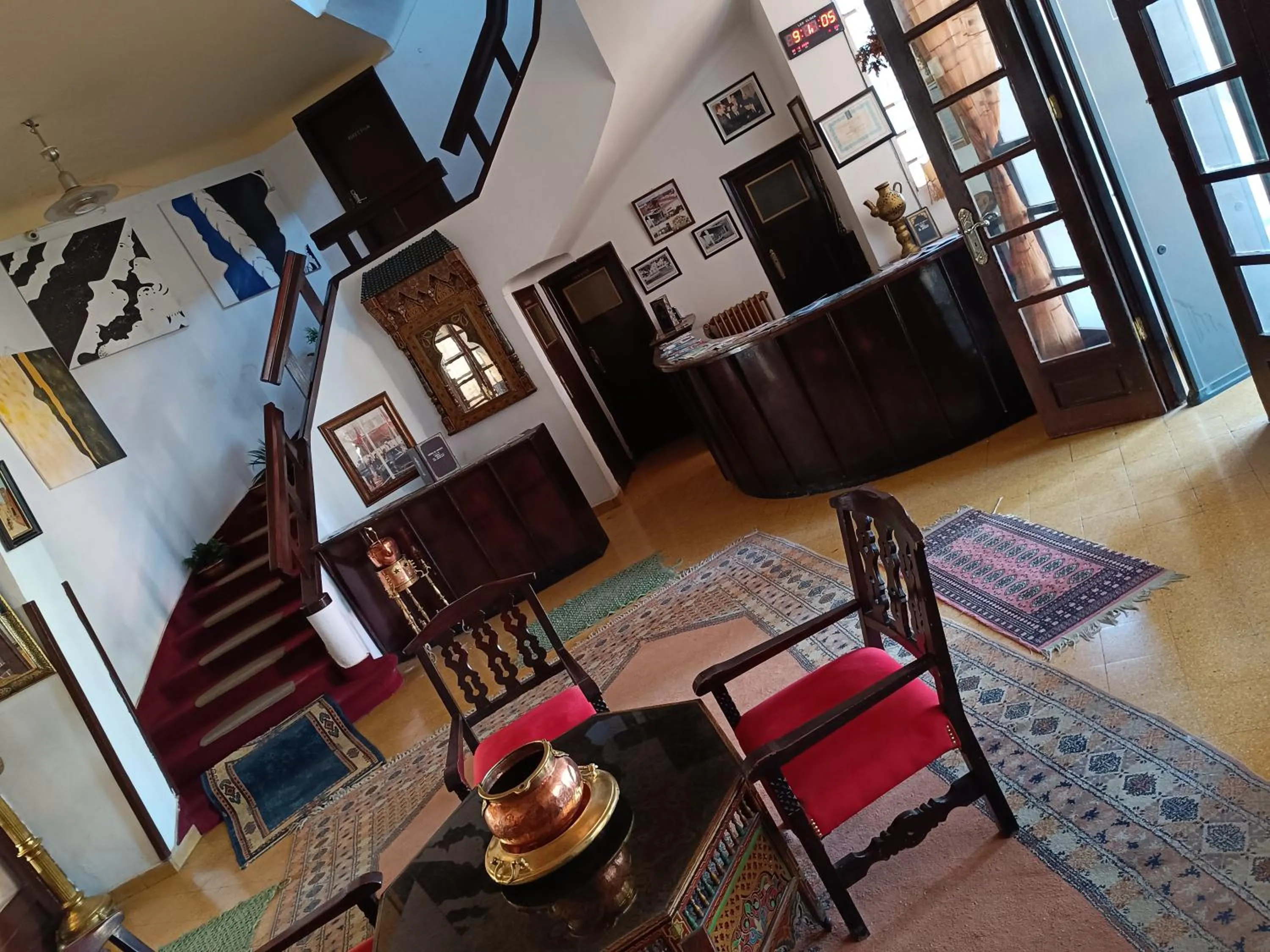 Lobby or reception in Hôtel El Ayachi