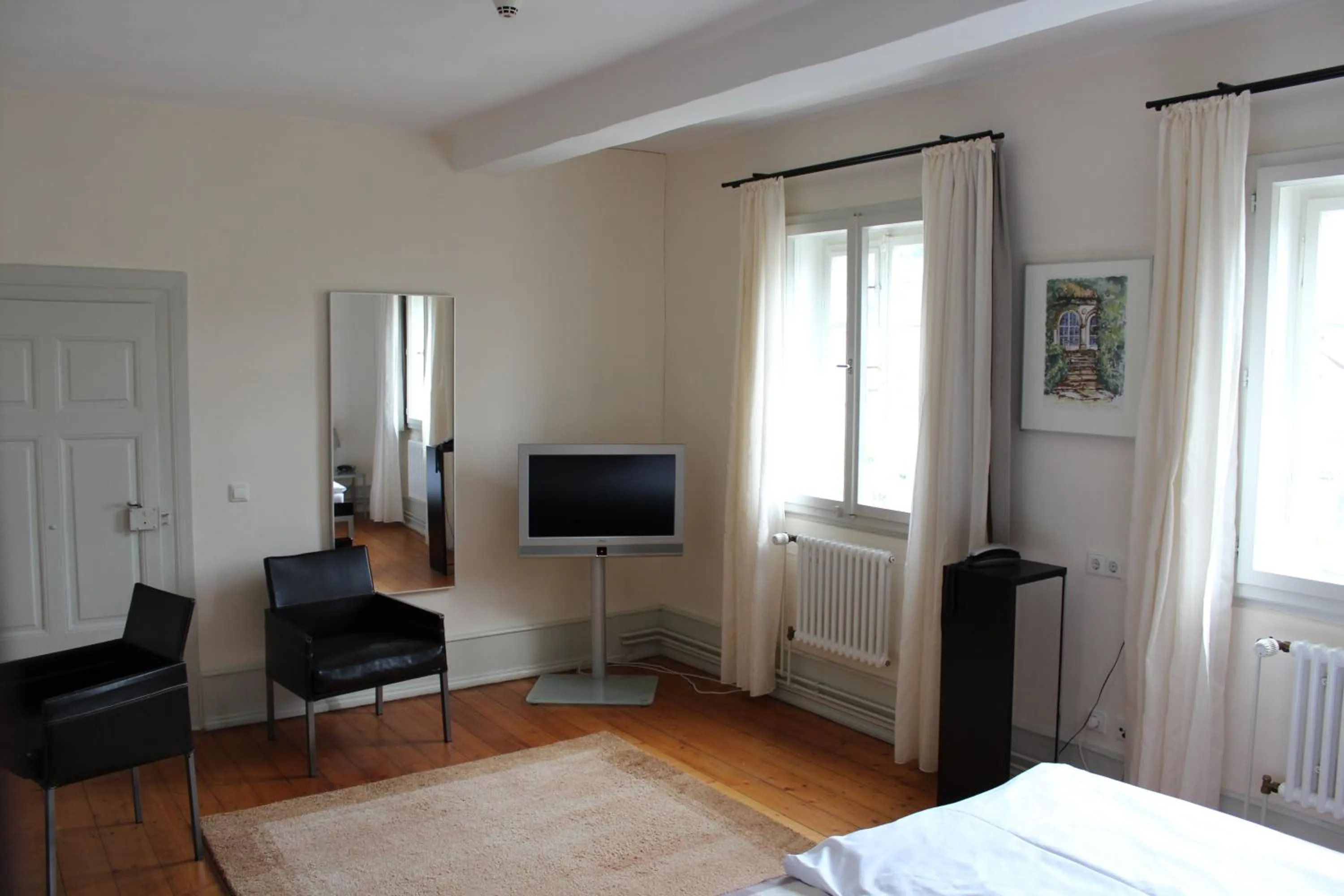 TV and multimedia, Bed in Poststation Zum Alten Forstamt