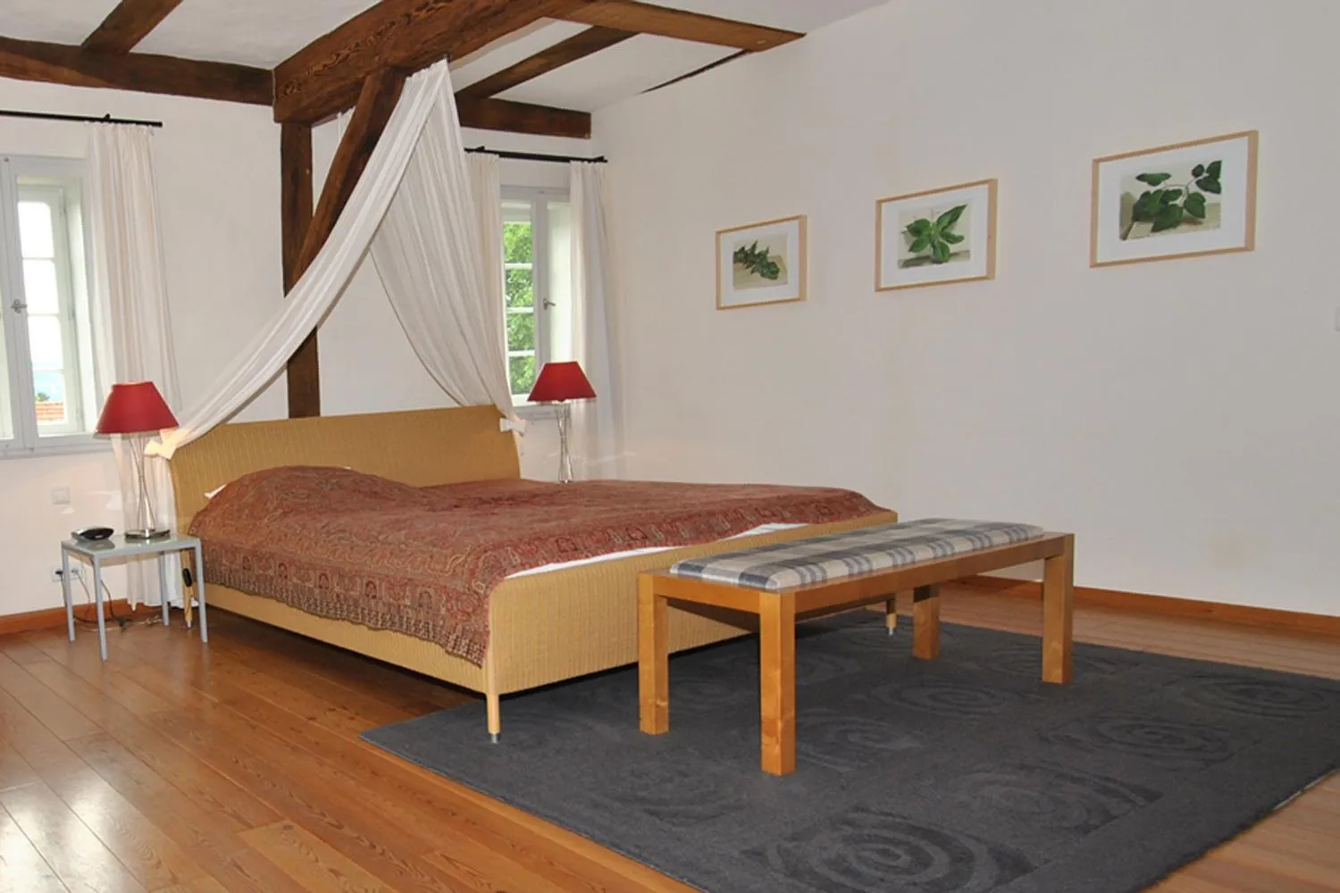 Bedroom, Bed in Poststation Zum Alten Forstamt