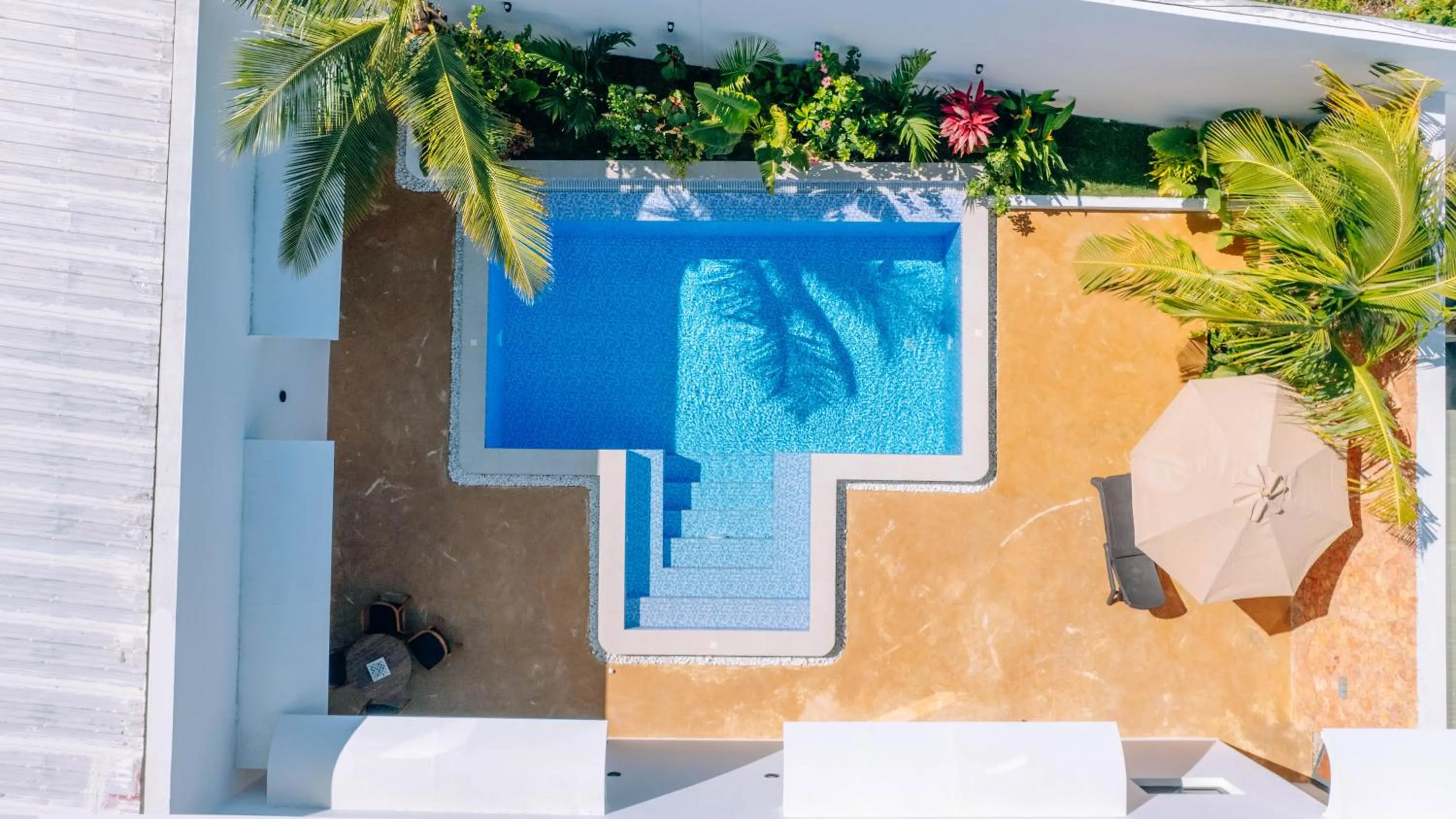 Pool view in The Bali Resort Zanzibar