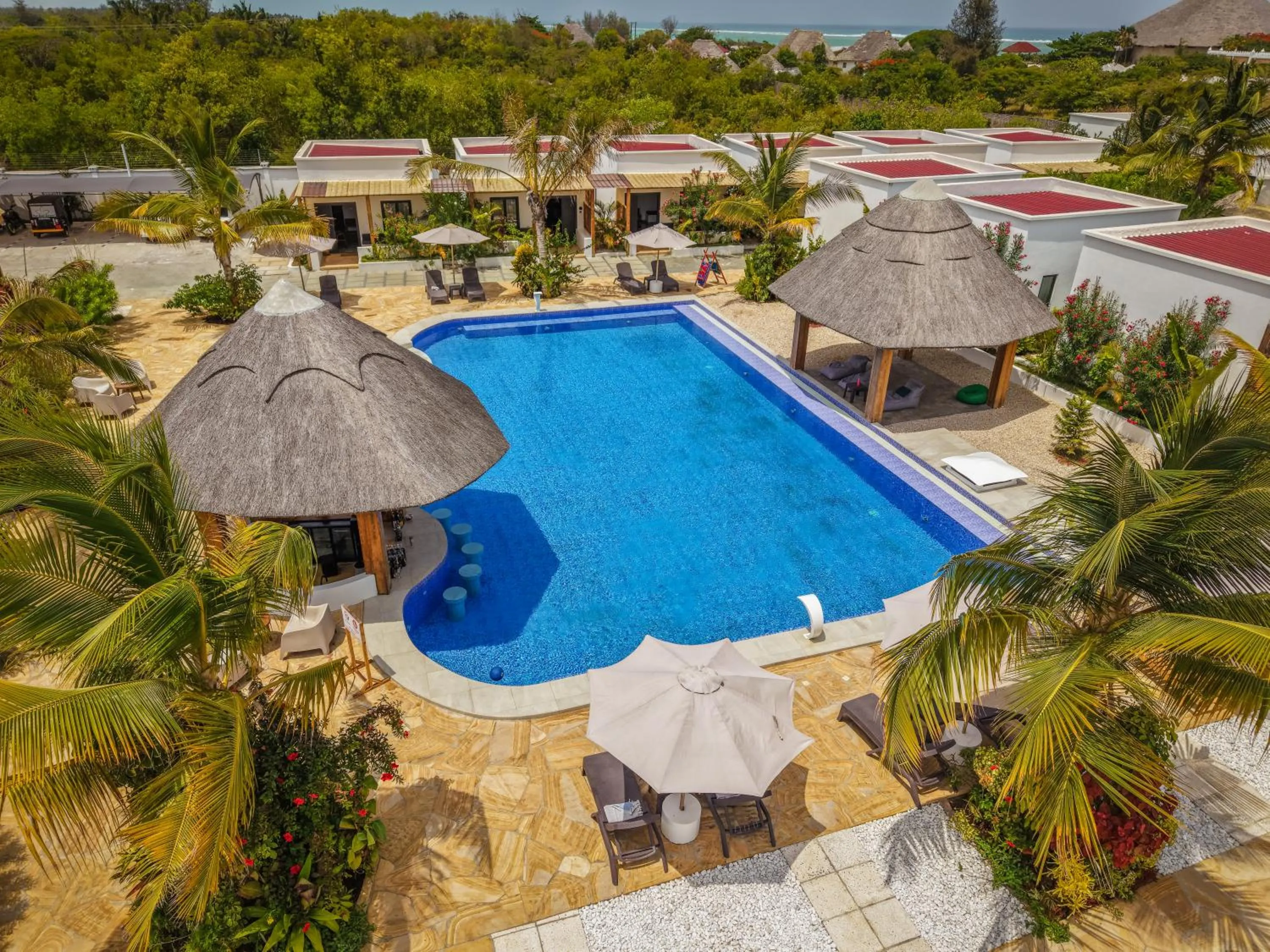 Swimming pool in The Bali Resort Zanzibar