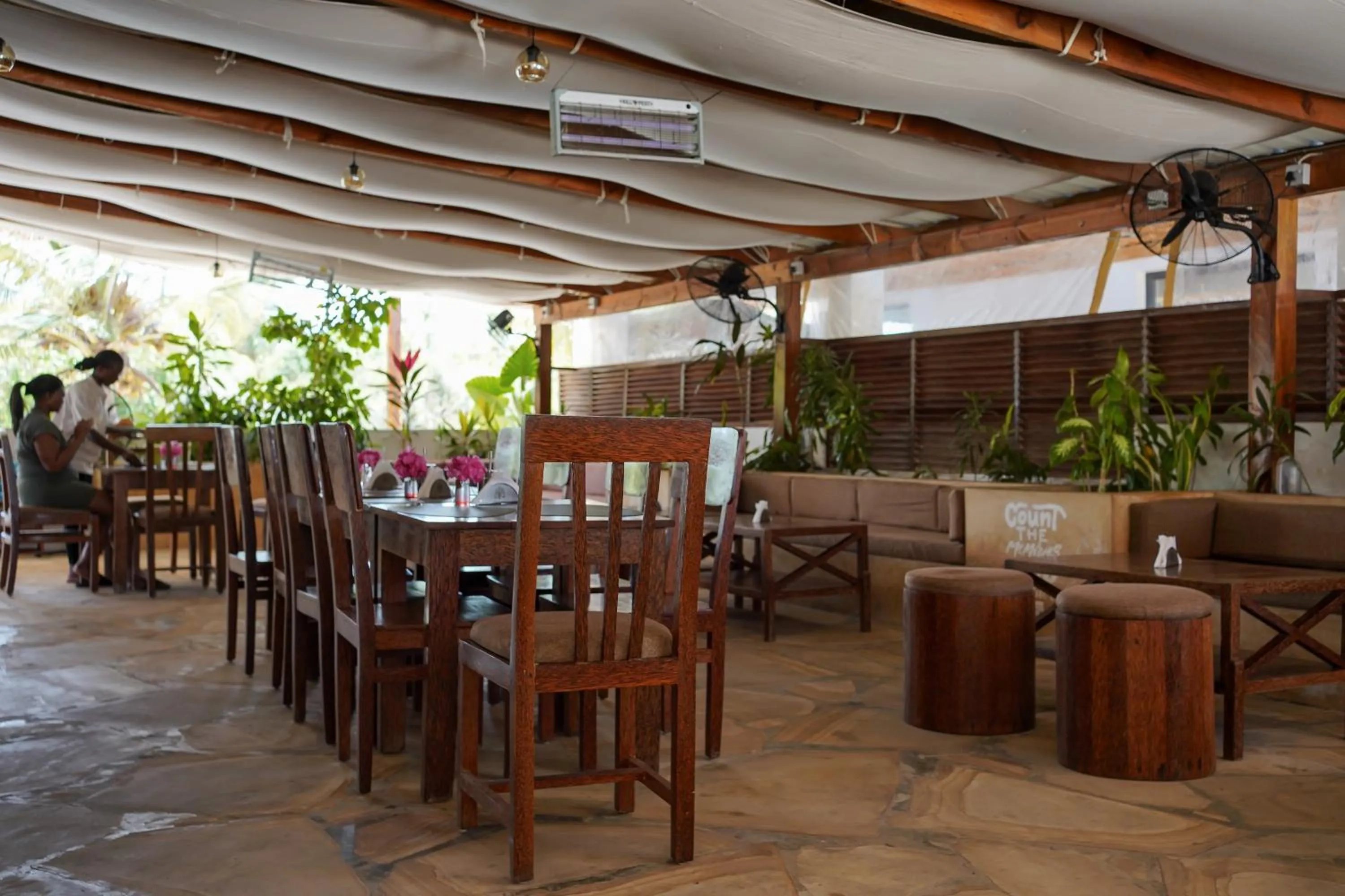 Restaurant/places to eat in The Bali Resort Zanzibar