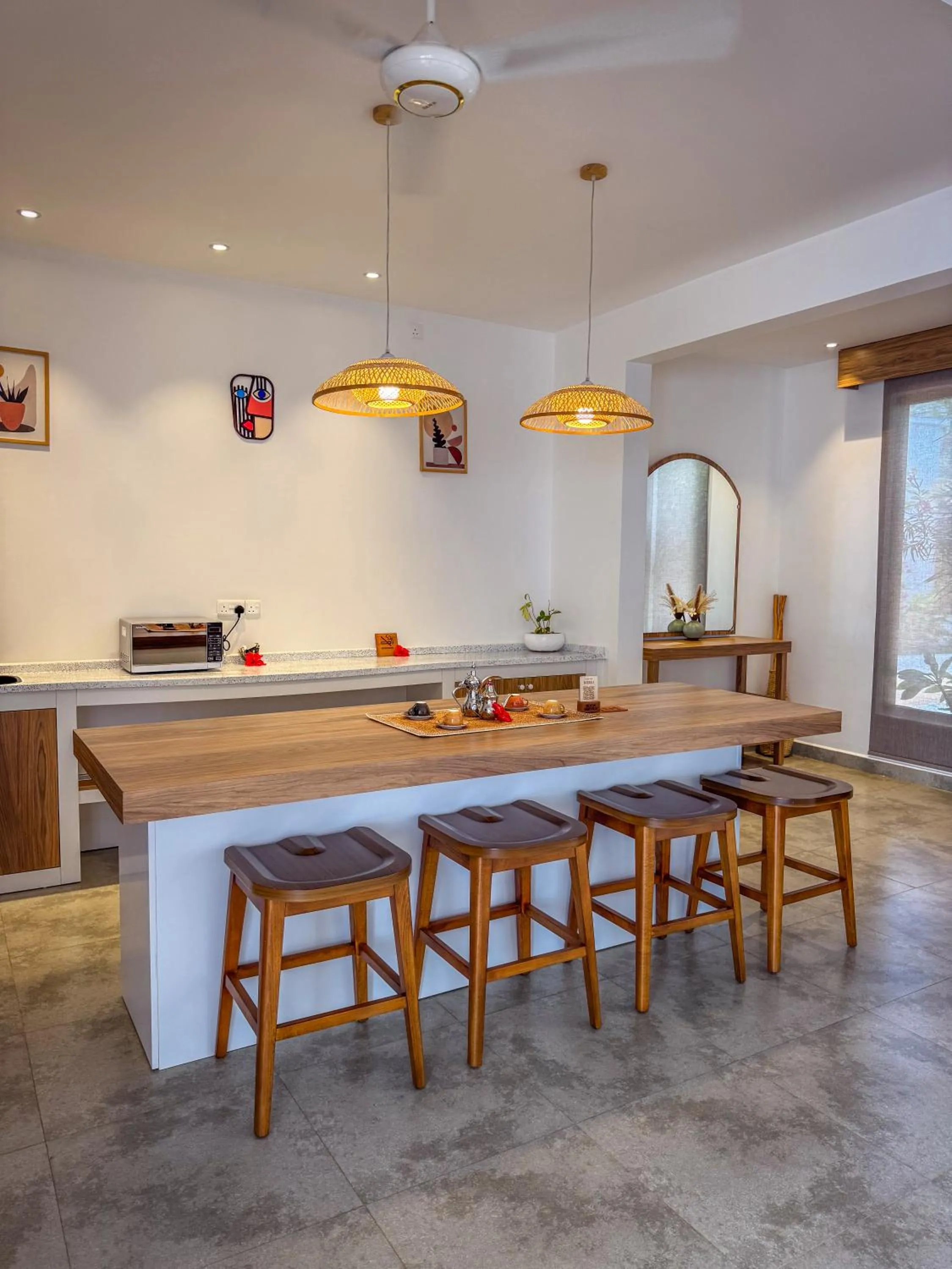 Dining area in The Bali Resort Zanzibar