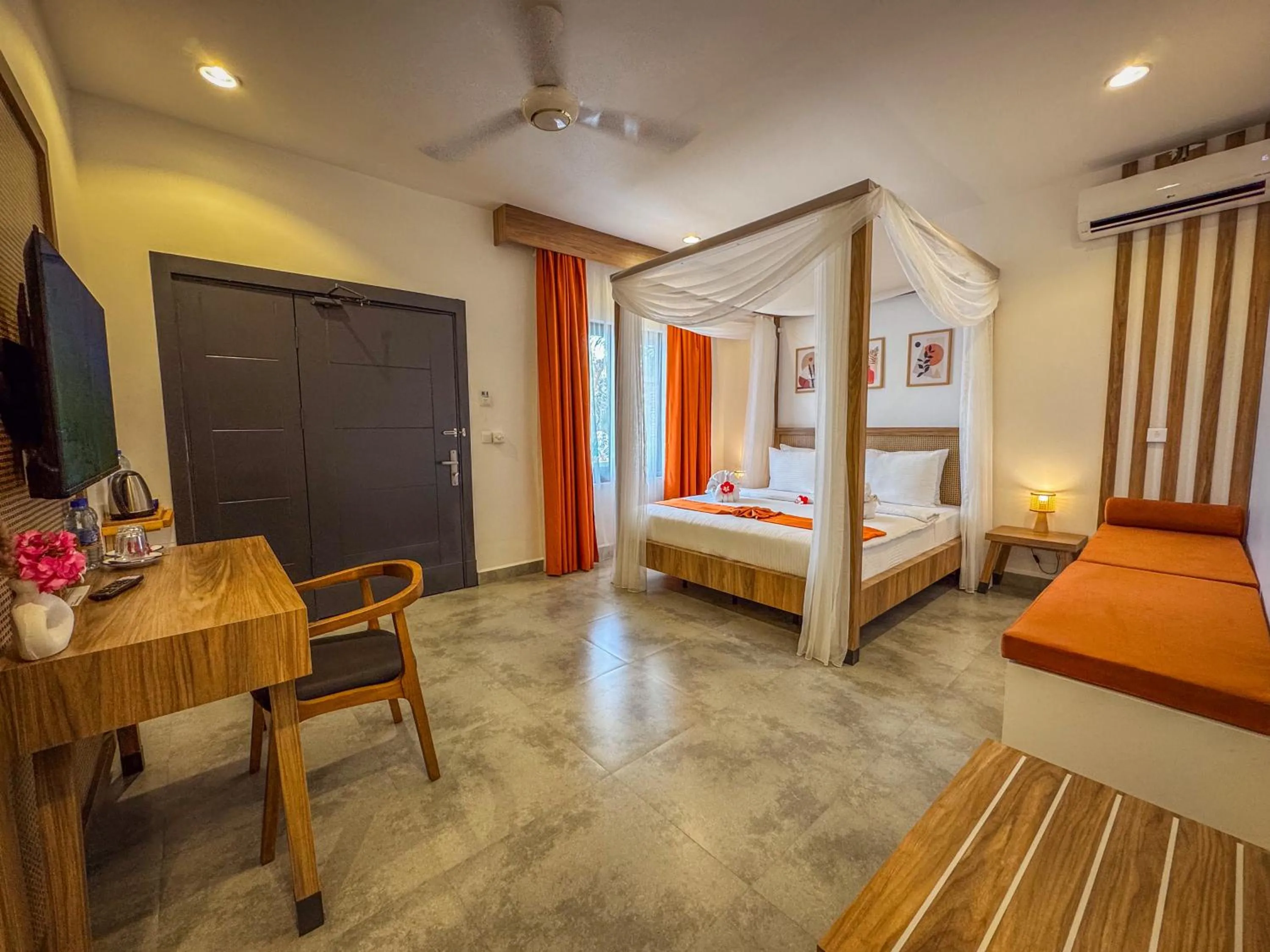 Bedroom, Bed in The Bali Resort Zanzibar