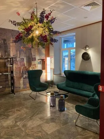 Lobby or reception in Hotel Courage Valkenburg