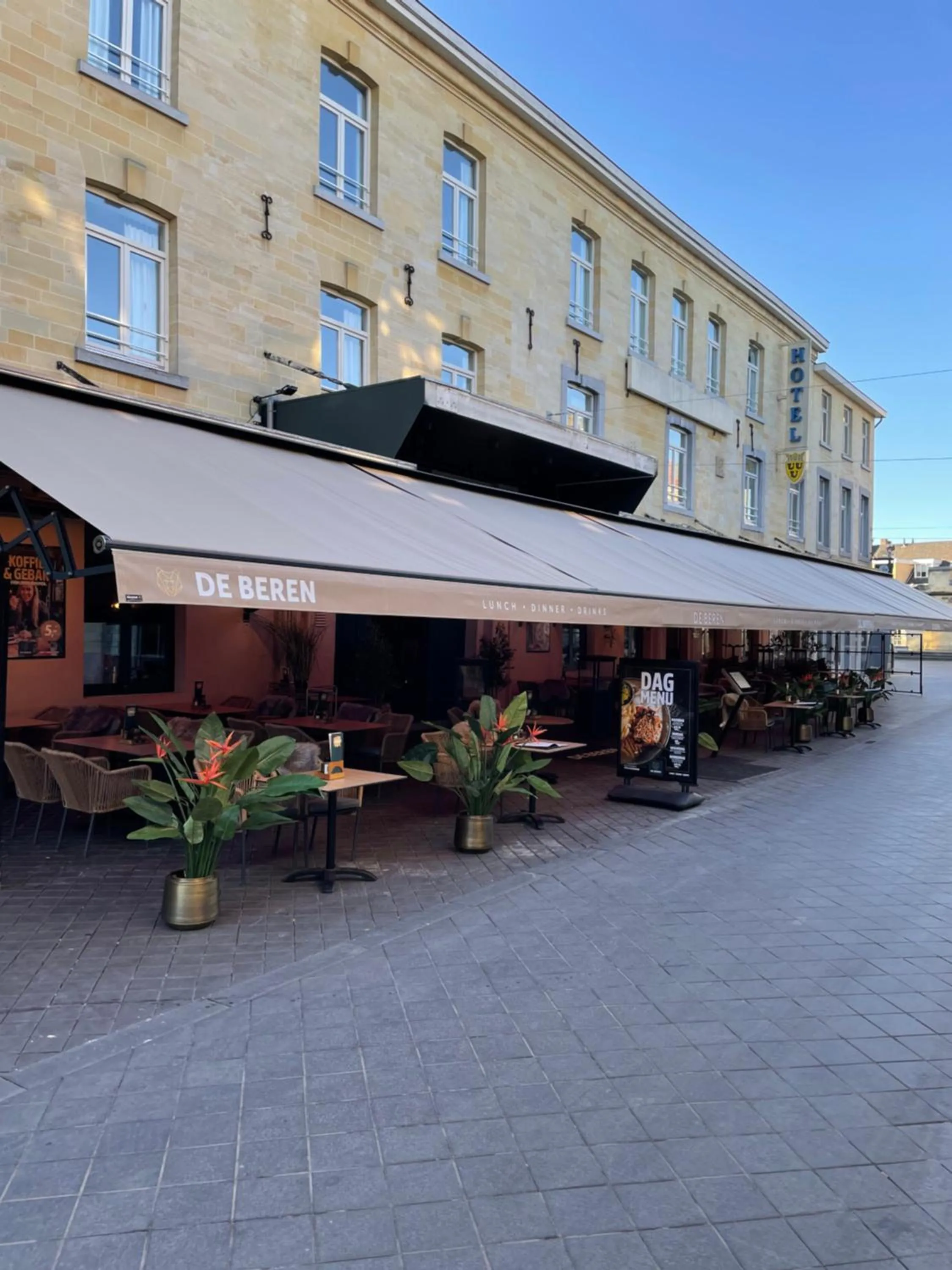 Restaurant/places to eat in Hotel Courage Valkenburg
