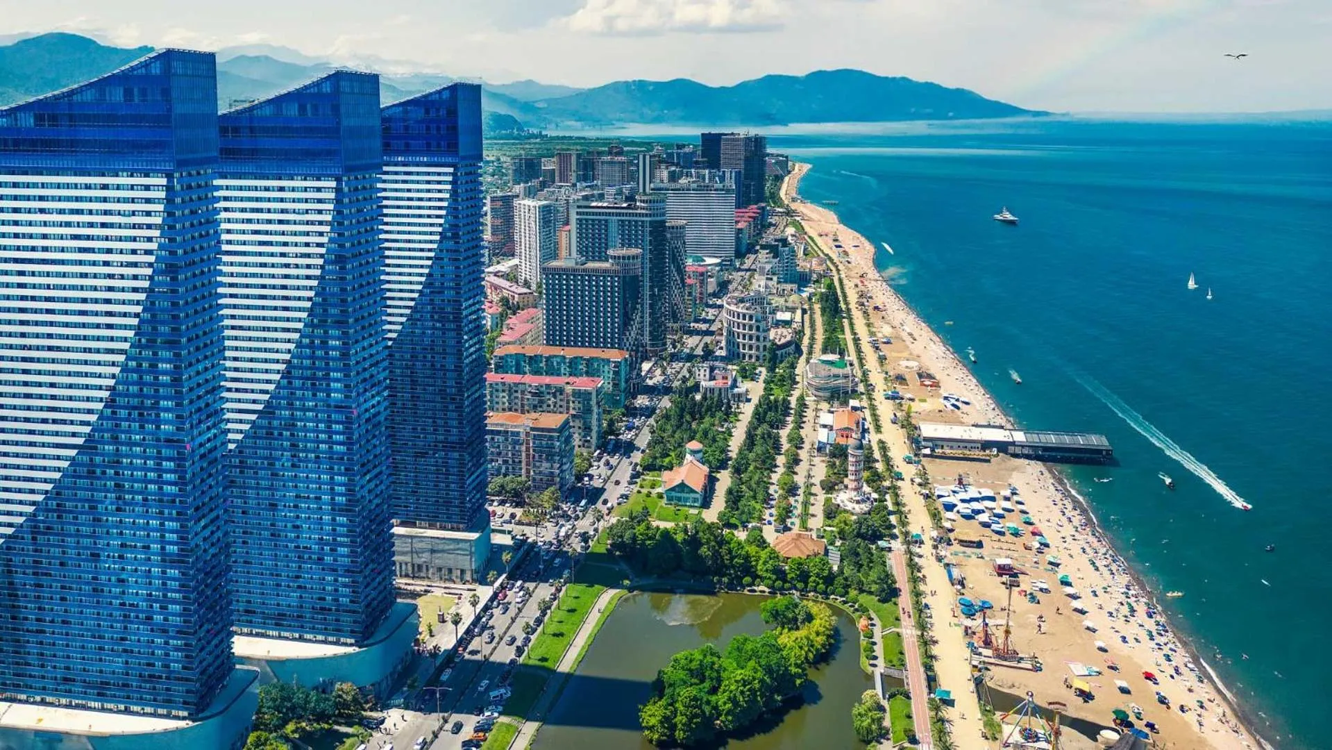 Property building in Orbi City Hotel