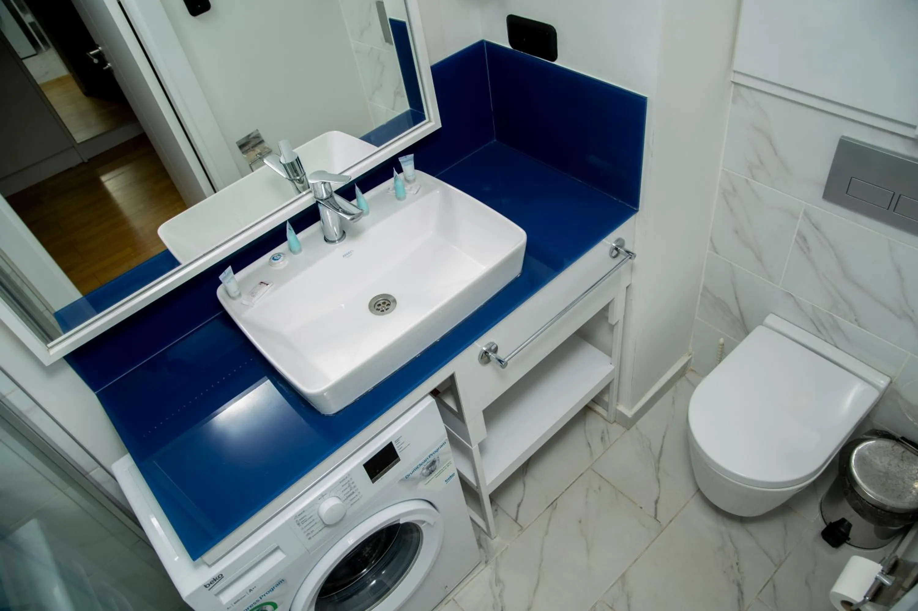 Toilet in Orbi City Hotel