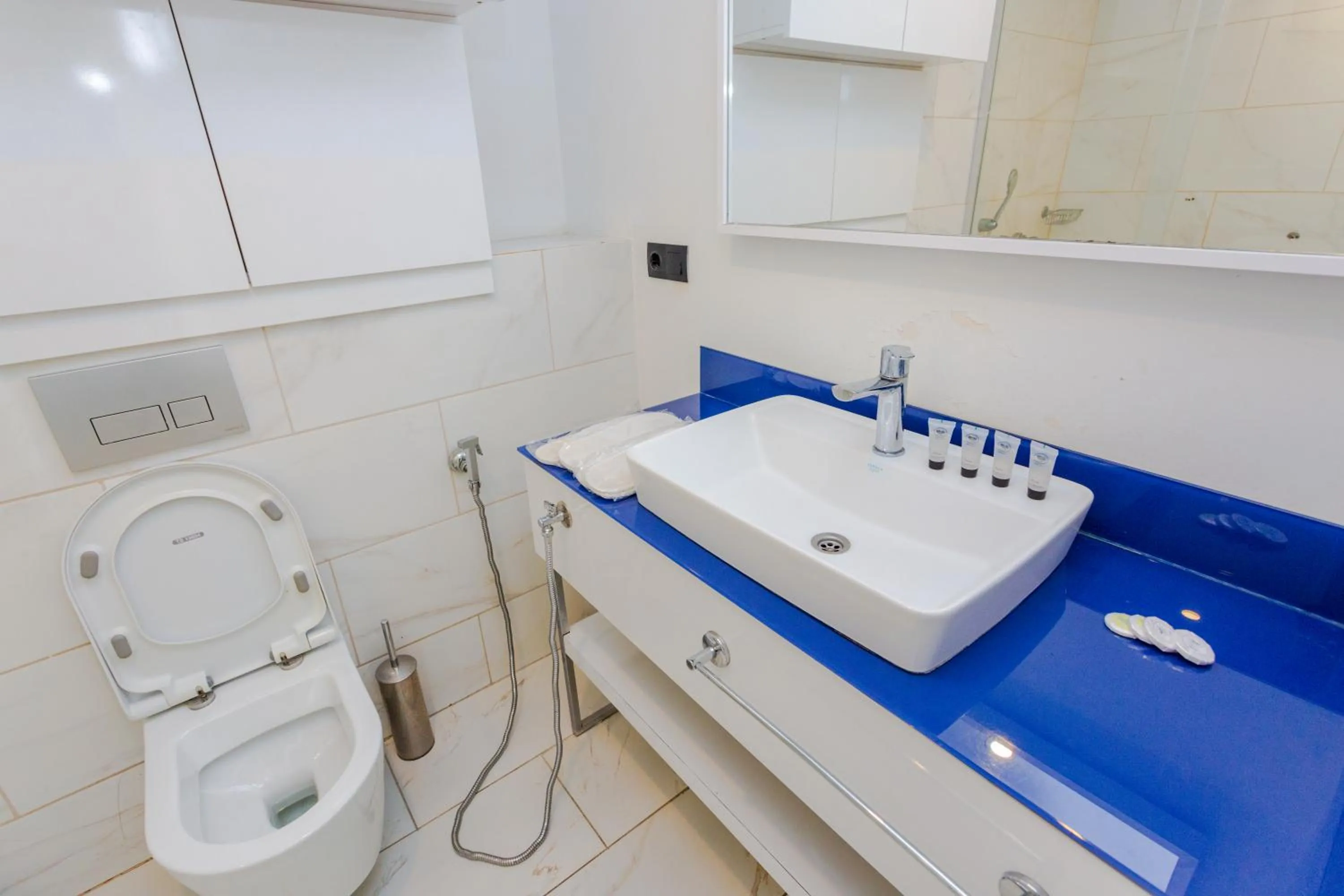 Toilet in Orbi City Hotel