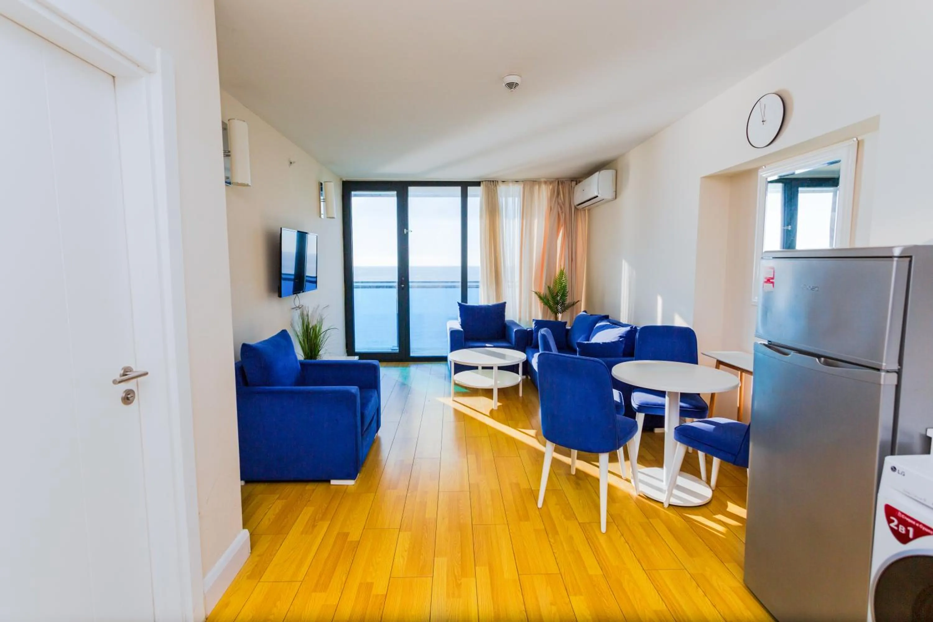 Kitchen or kitchenette in Orbi City Hotel