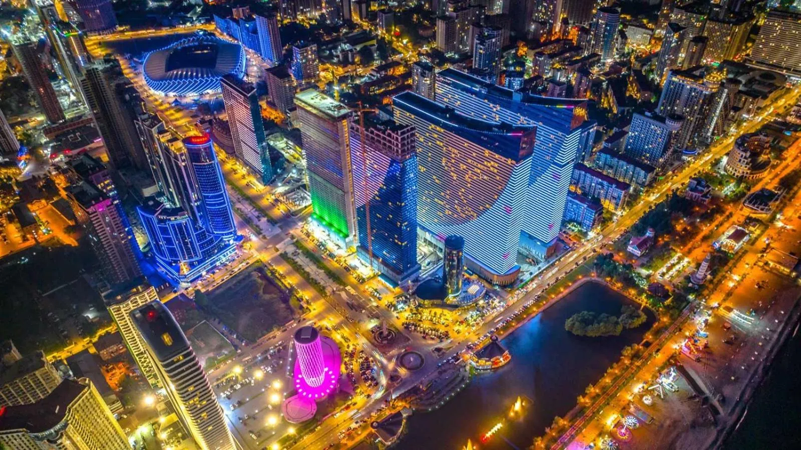 Night in Orbi City Hotel