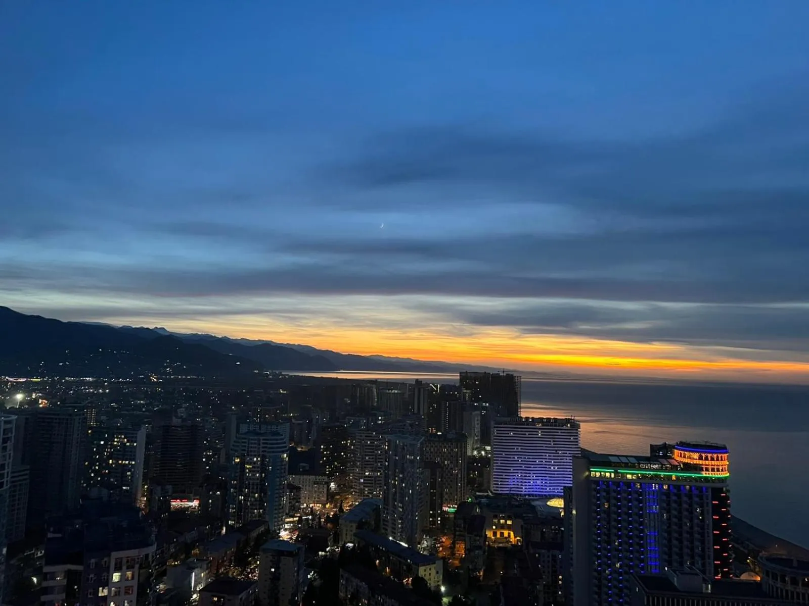 Night in Orbi City Hotel