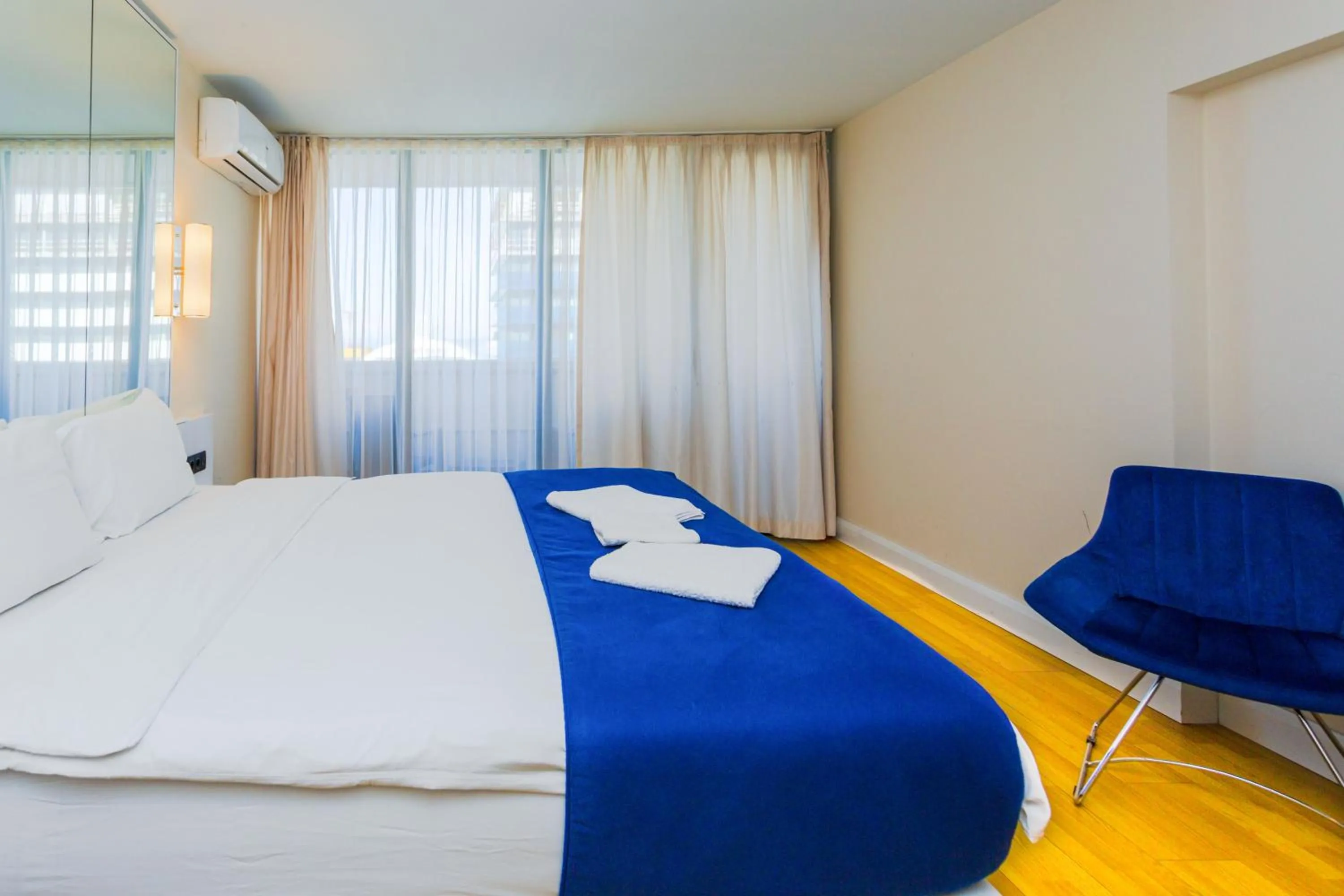 Bed in Orbi City Hotel