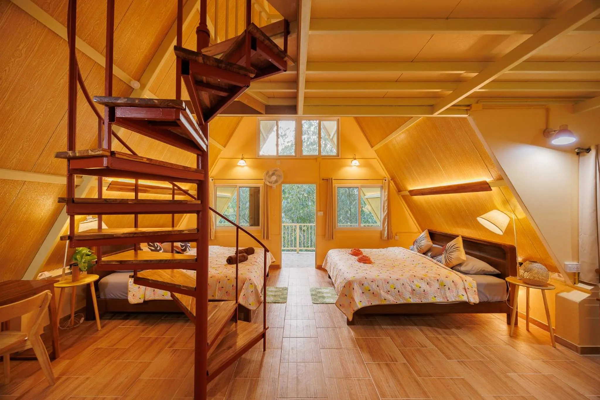 Bed in Baandin Chiewlarn