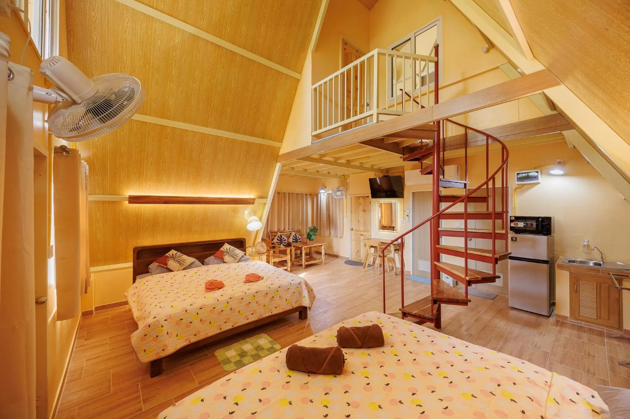 Bed in Baandin Chiewlarn