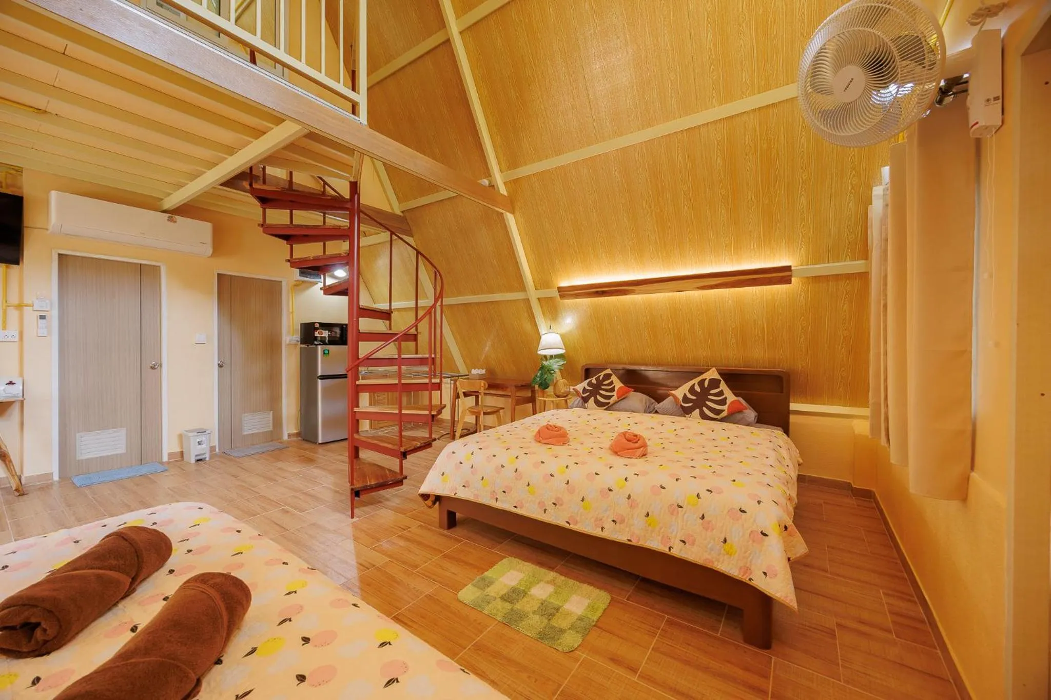 Bed in Baandin Chiewlarn