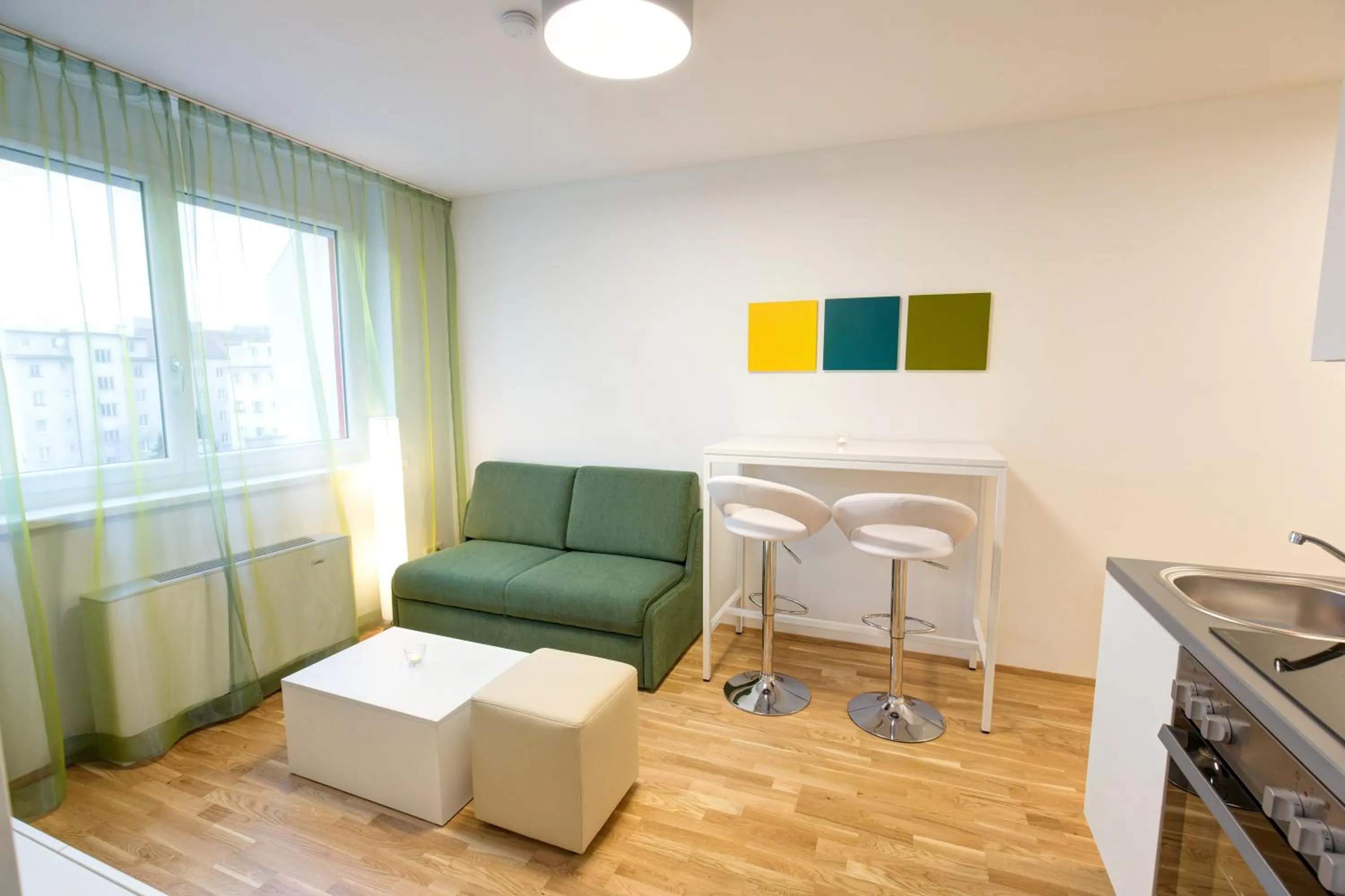 Living room in Smart Apart Living - Wien Hauptbahnhof - self check-in